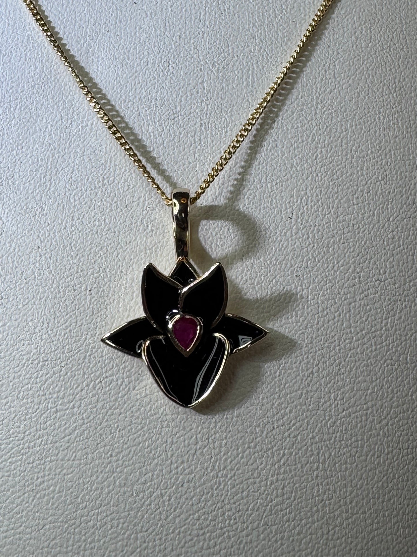 Catasetum Collection : Black Catasetum Orchid Jewelry Set - Orchidique