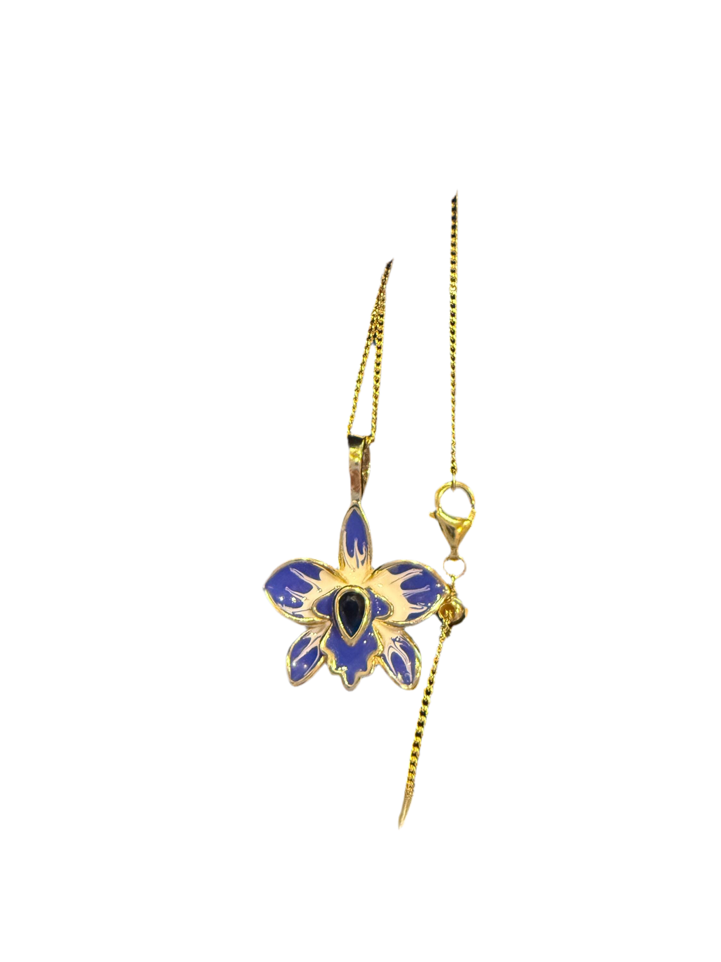 Violacea Collection : Blue Cattleya Violecea Inspired Jewelry