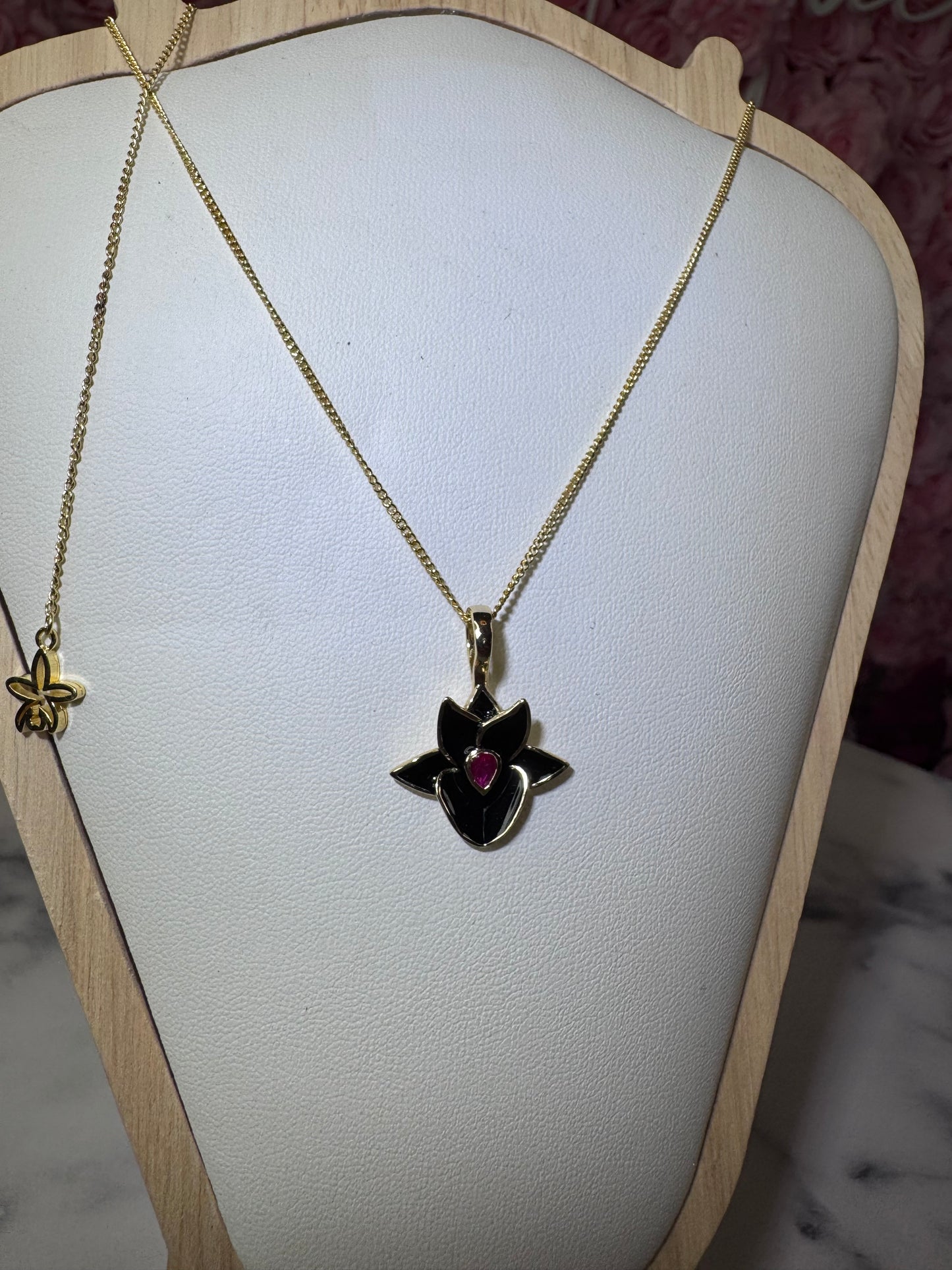 Catasetum Collection : Black Catasetum Orchid Jewelry Set - Orchidique