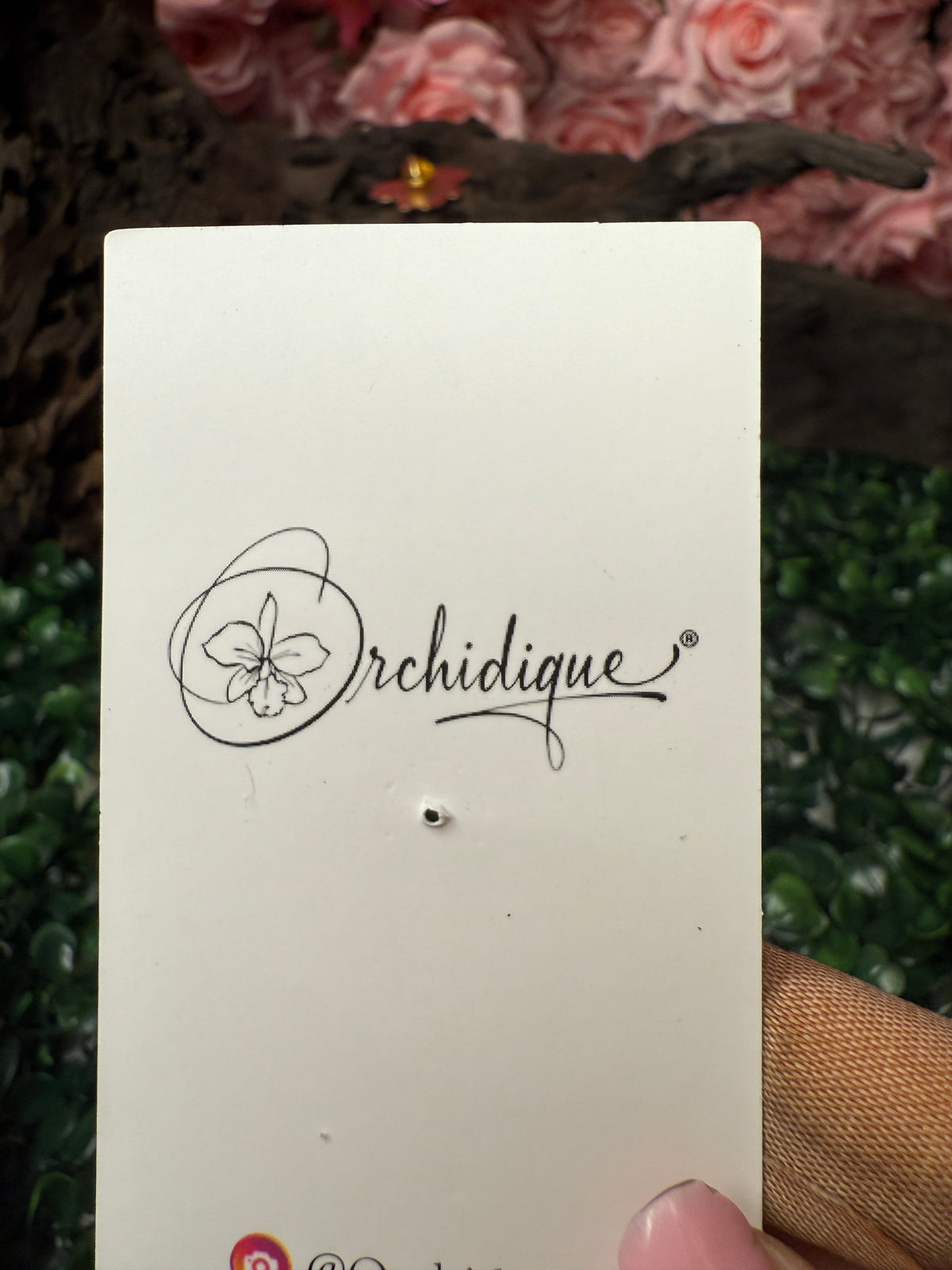 cattleya orchid enamel pin, alloy, ninth view – Orchidique