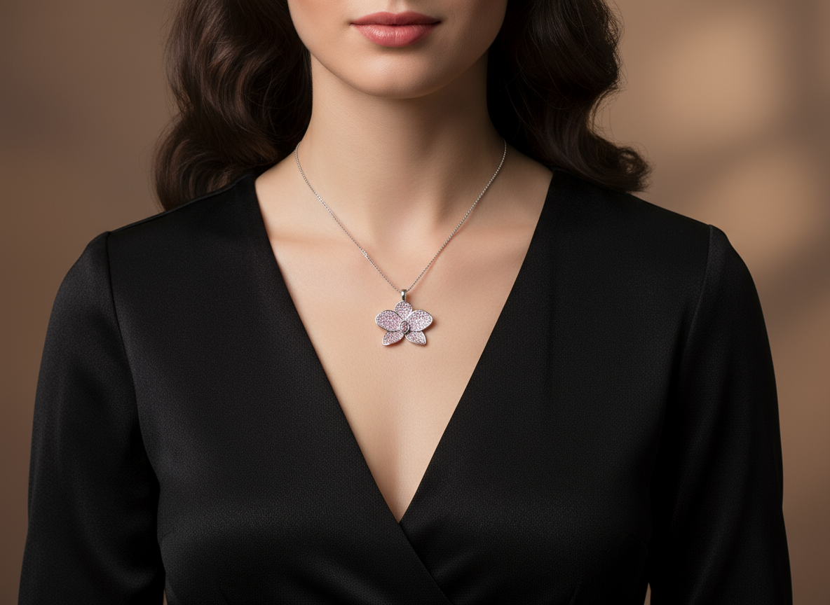 Shimmer me Phalaenopsis Collection • Pink and White Gold