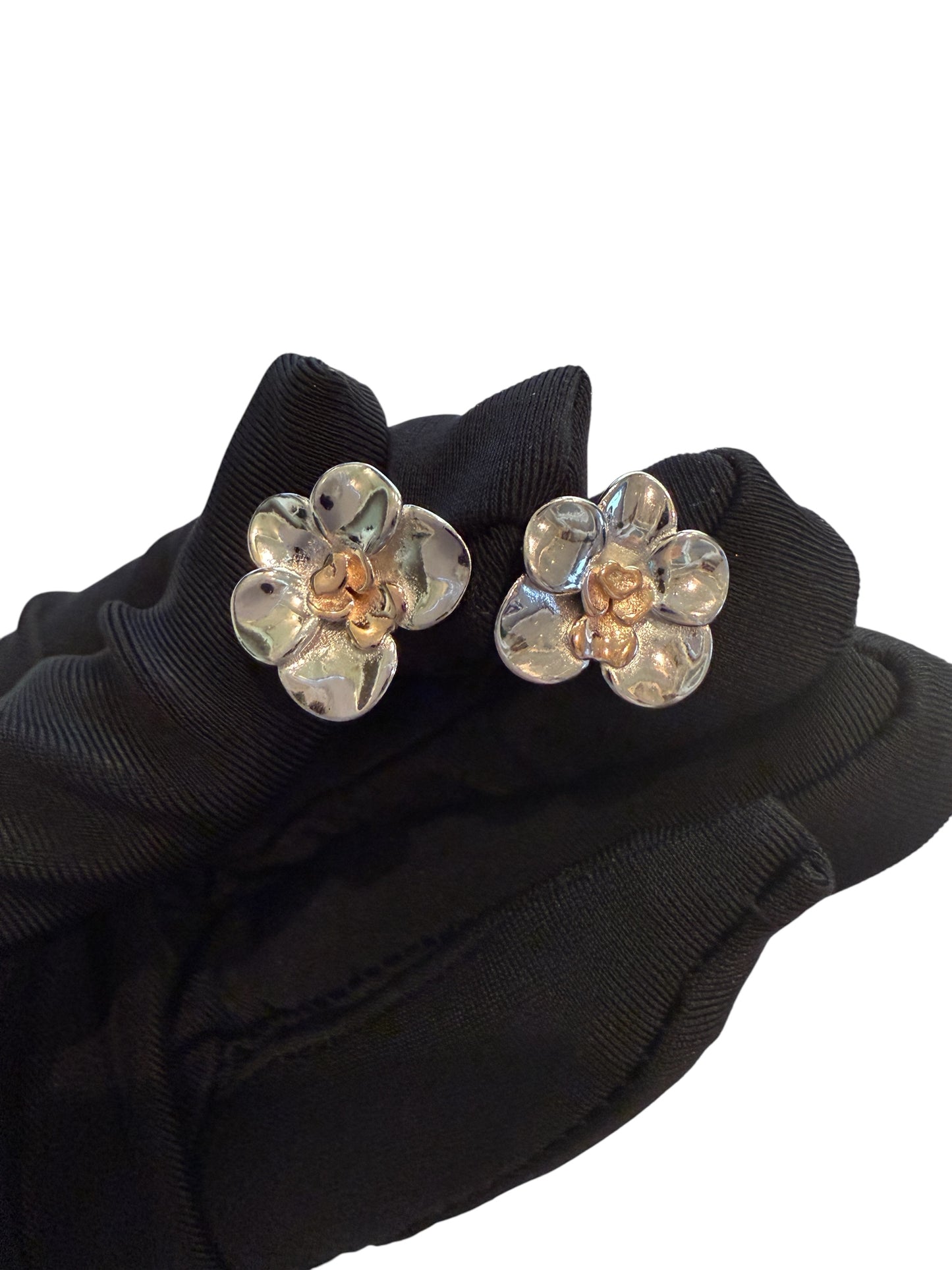 Vanda Heart Collection • Two- Tone Jewelry • Orchid Jewelry