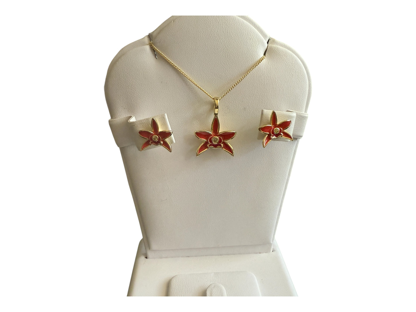 Catt Chocolate Drop Inspired Orchid Jewelry