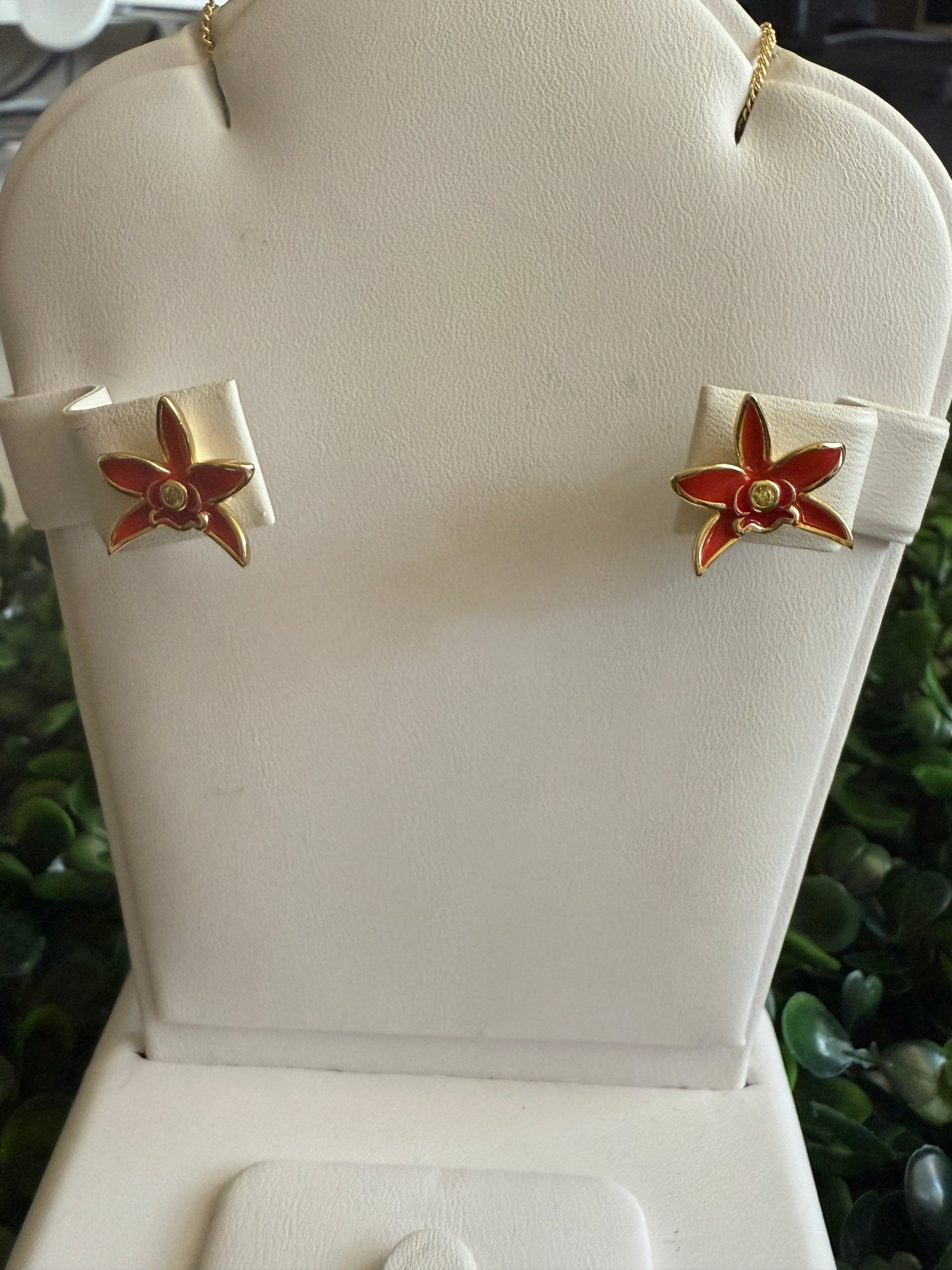 Catt Chocolate Drop Inspired Orchid Jewelry