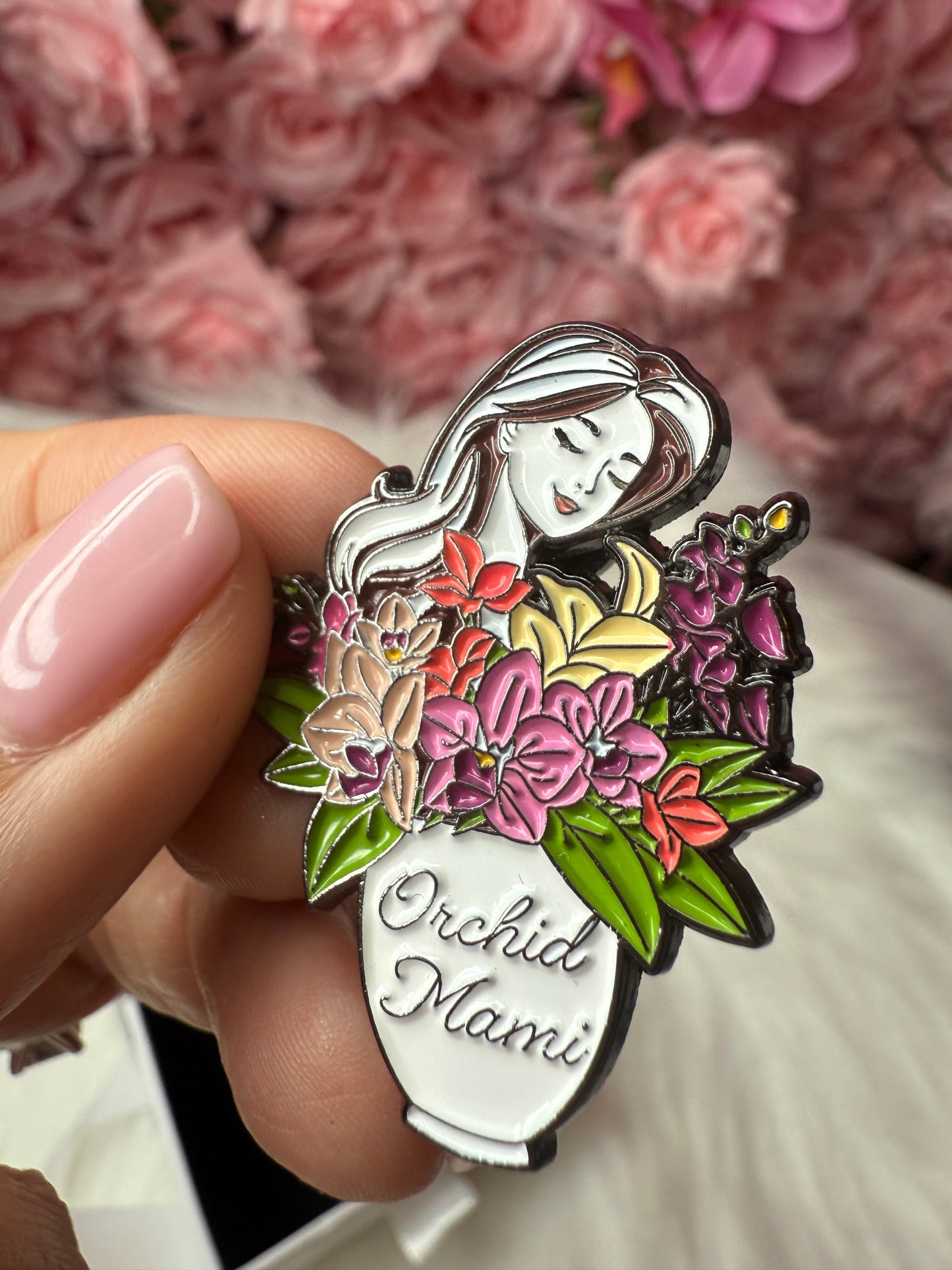 Orchid Mami Pin