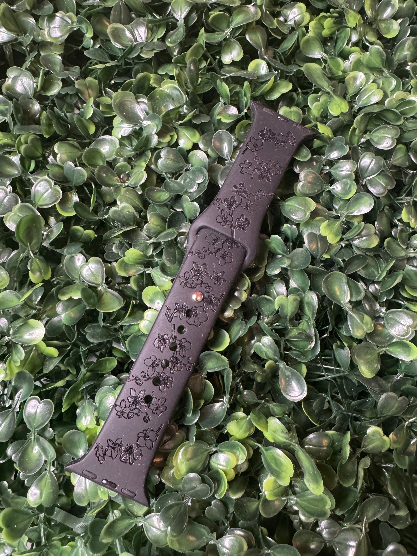Phalaenopsis Engraved Apple Watch Bands
