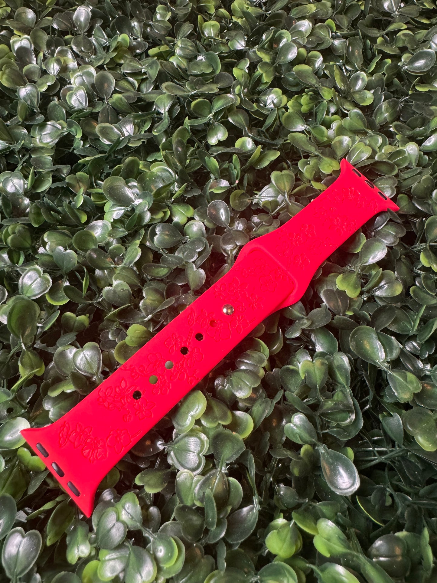 Phalaenopsis Engraved Apple Watch Bands