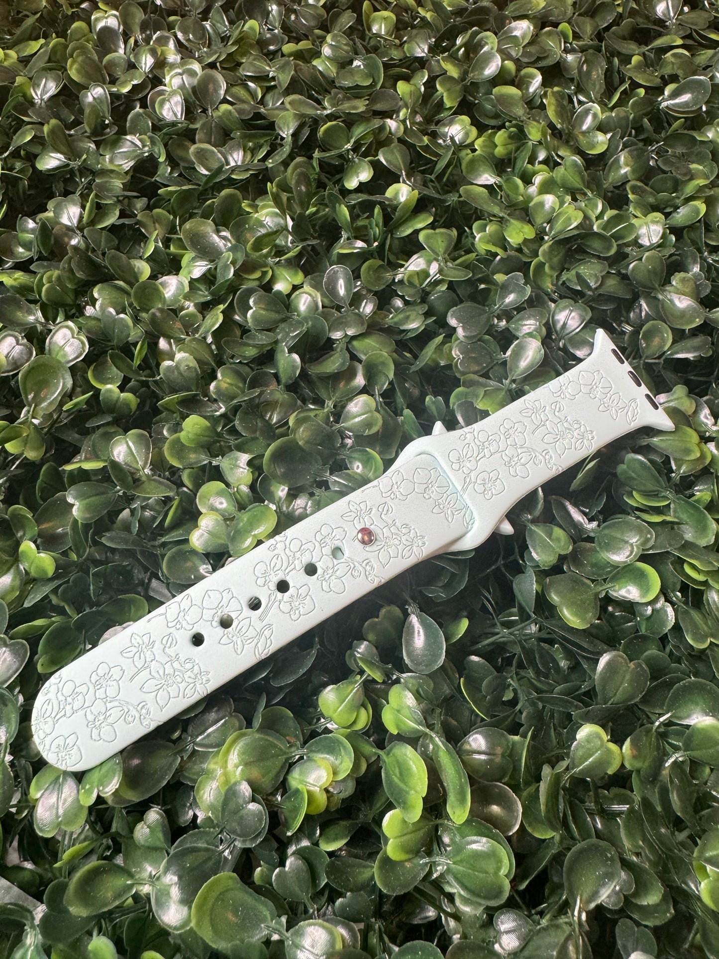Phalaenopsis Engraved Apple Watch Bands
