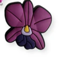 Cattleya Orchid Shoe Charms for Crocs - Orchidique