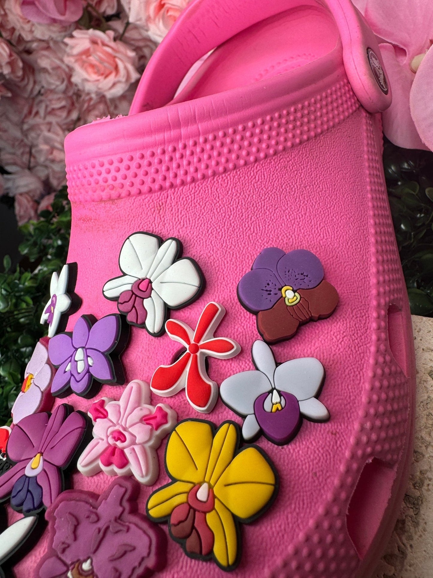 Cattlianthe CTT Orchid Shoe Charms for Crocs • Unique Floral Jibbitz • Orchidique™ - Orchidique