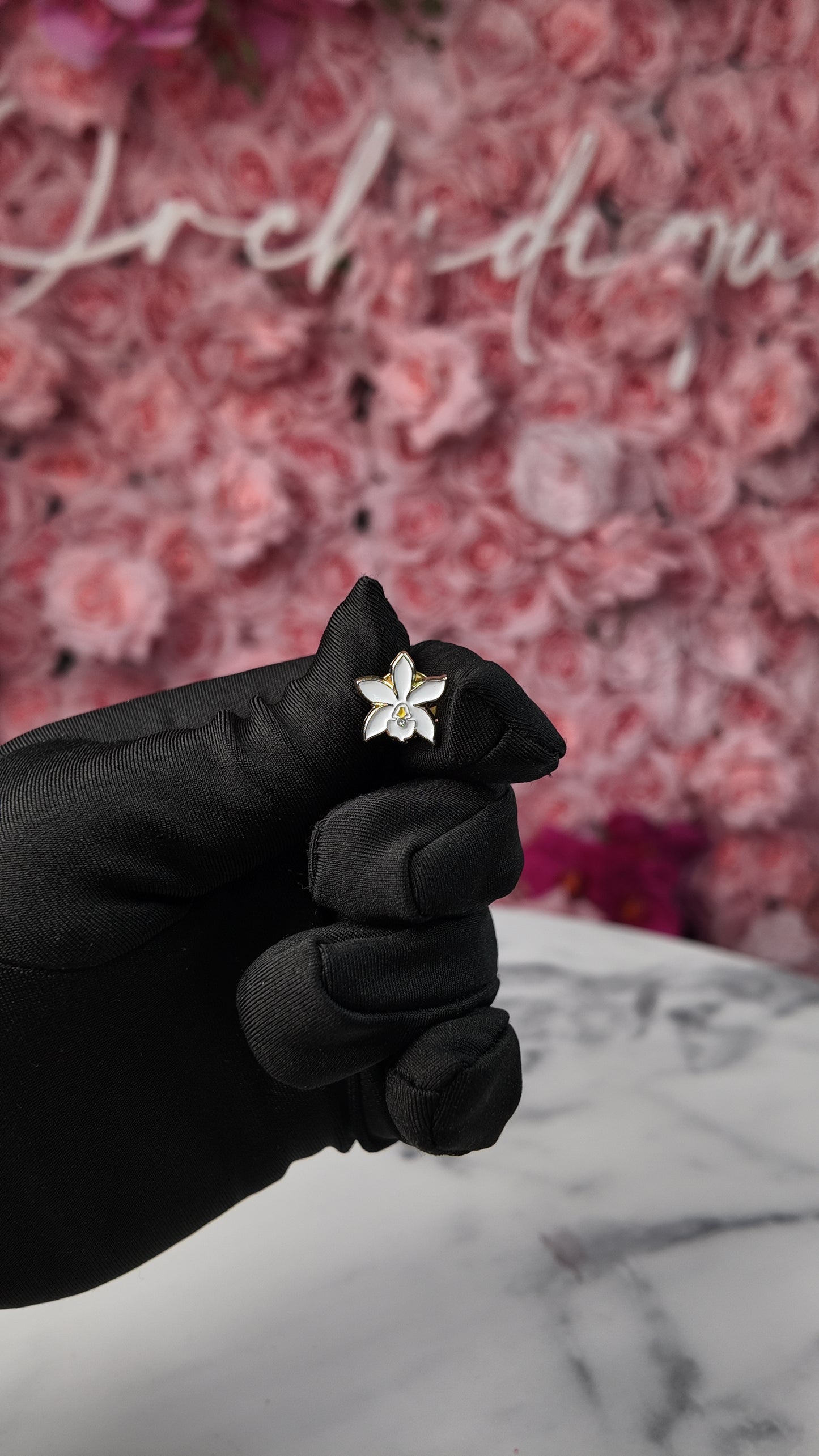 Cattleya Orchid Watch Band Charms - Orchidique