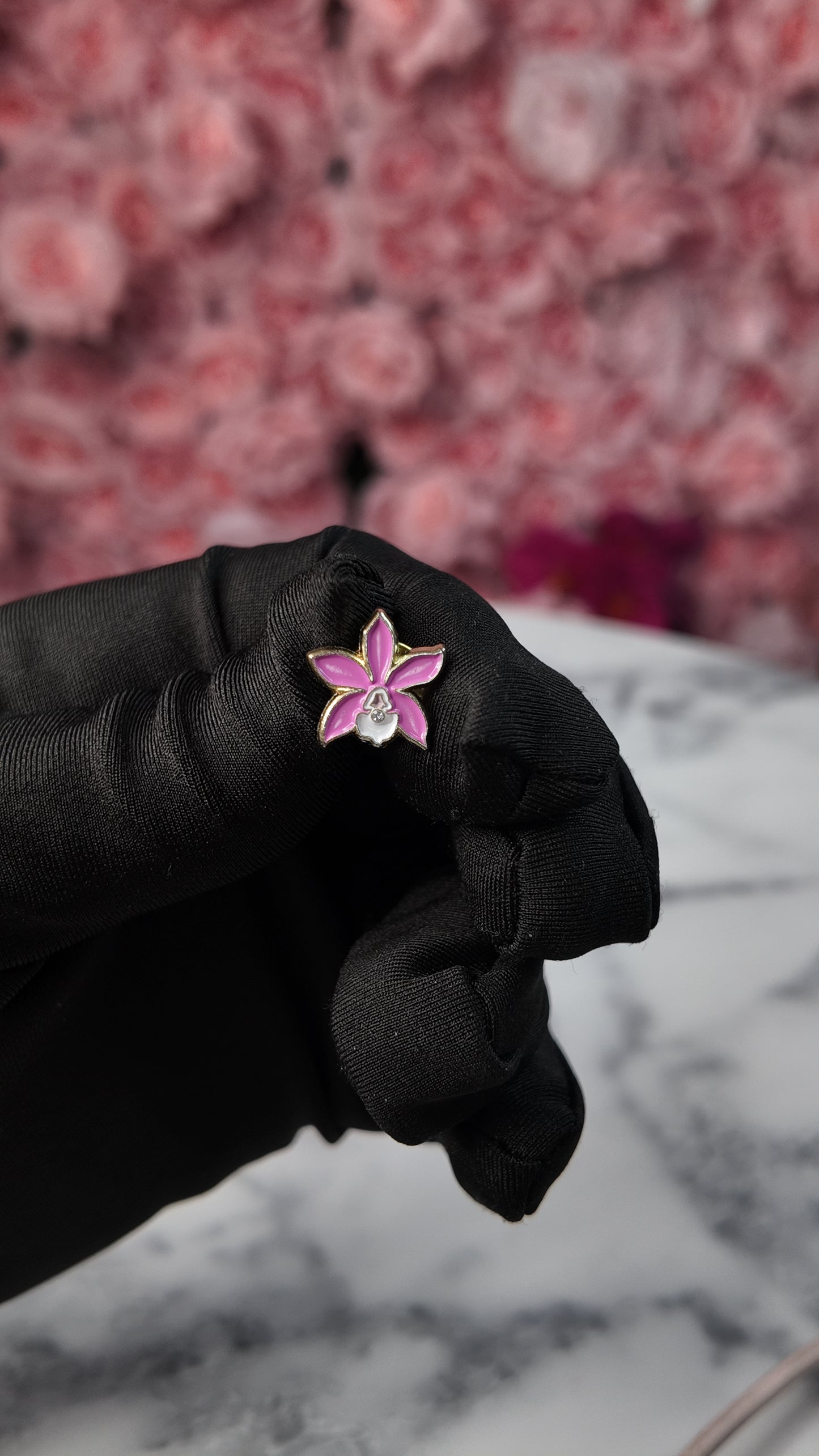 Cattleya Orchid Watch Band Charms - Orchidique