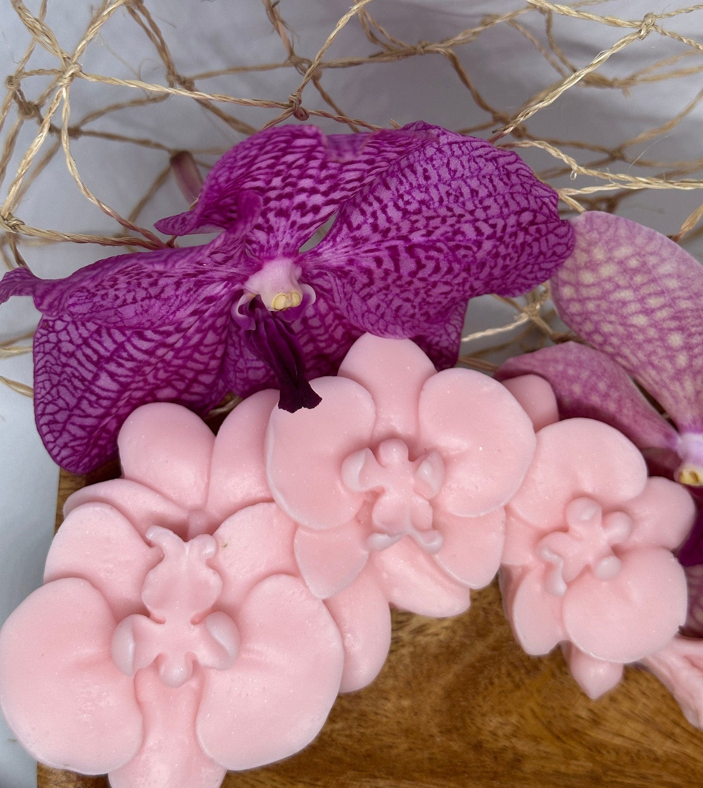 Phalaenopsis Orchid Soap • Handmade Floral Soap Bars • Unique Bridal Favors & Gifts for Orchid Lovers - Orchidique