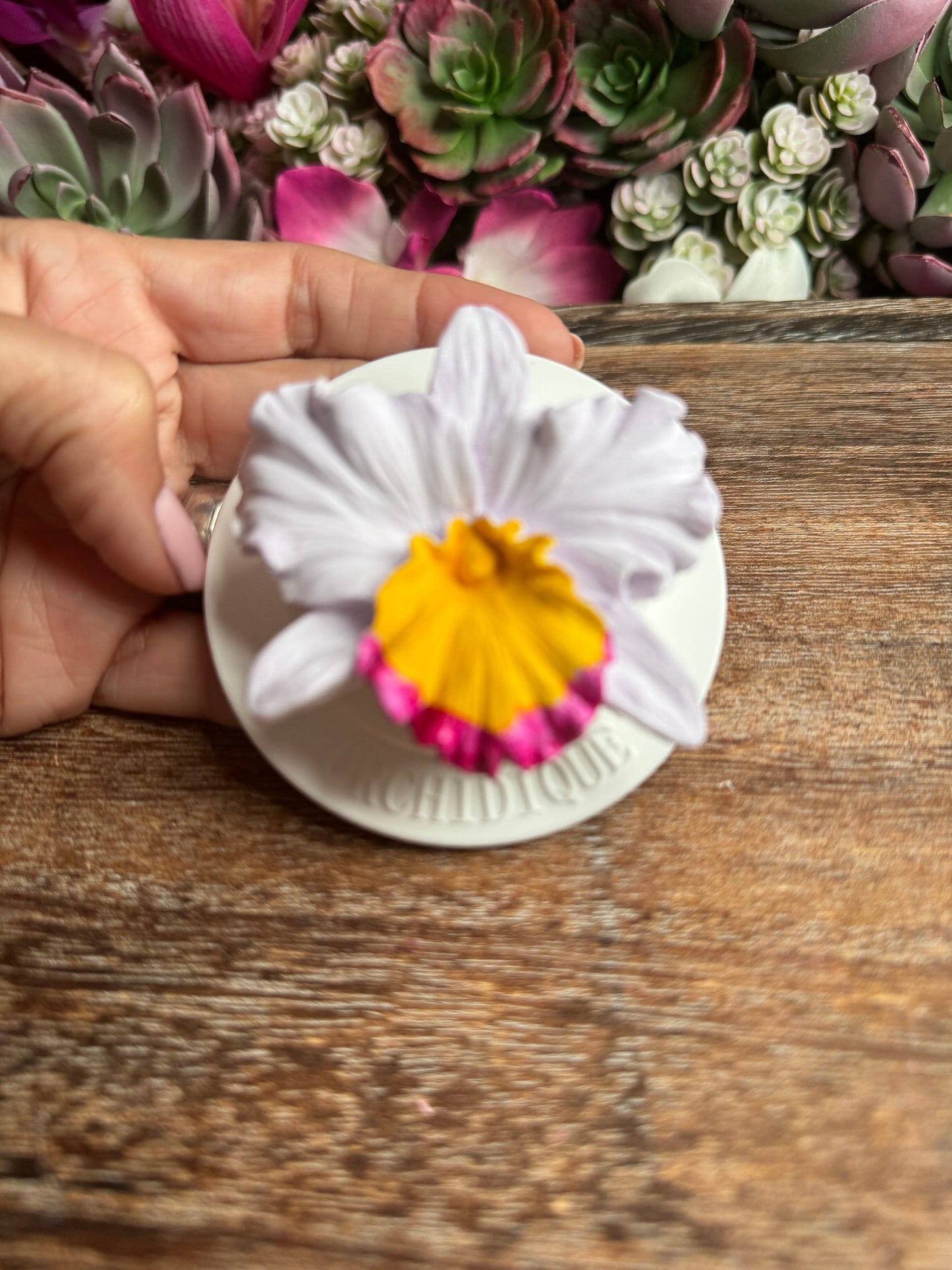 Orchid Diffuser Cattleya Design • Home Fragrance Gift