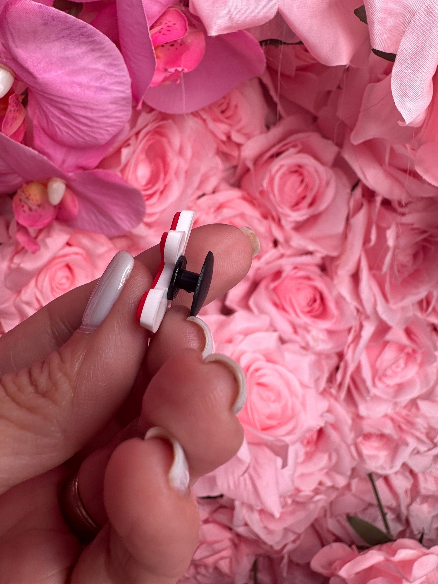 Aranda Vanda Orchid Shoe Charms for Crocs • Unique Floral Jibbitz • Orchidique™ - Orchidique