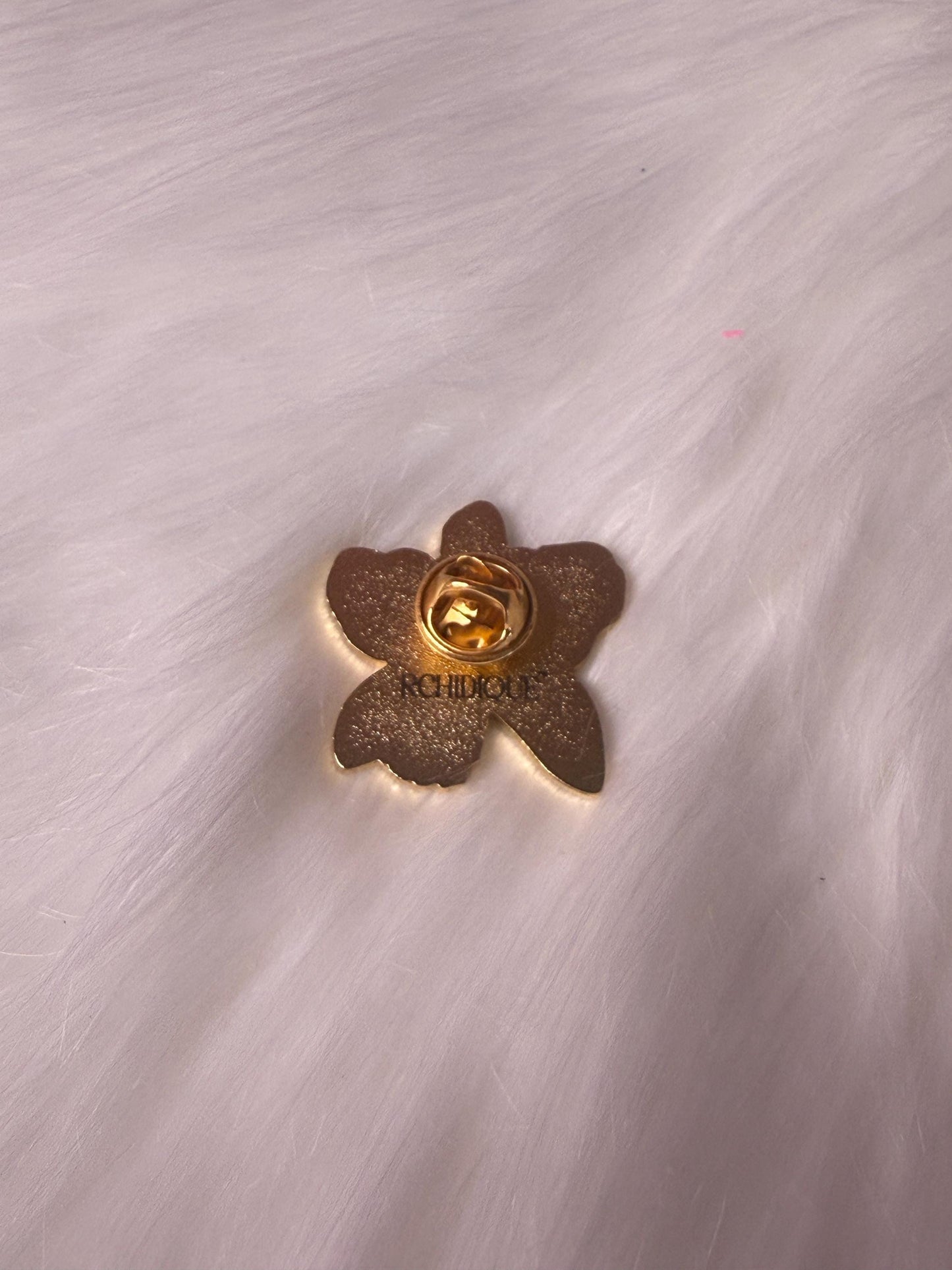 Purple Cattleya Orchid Flower Enamel Pin β’ Floral Pin Collector Item β’ Unique Gift for Orchid Lovers β’ Pins and Badges