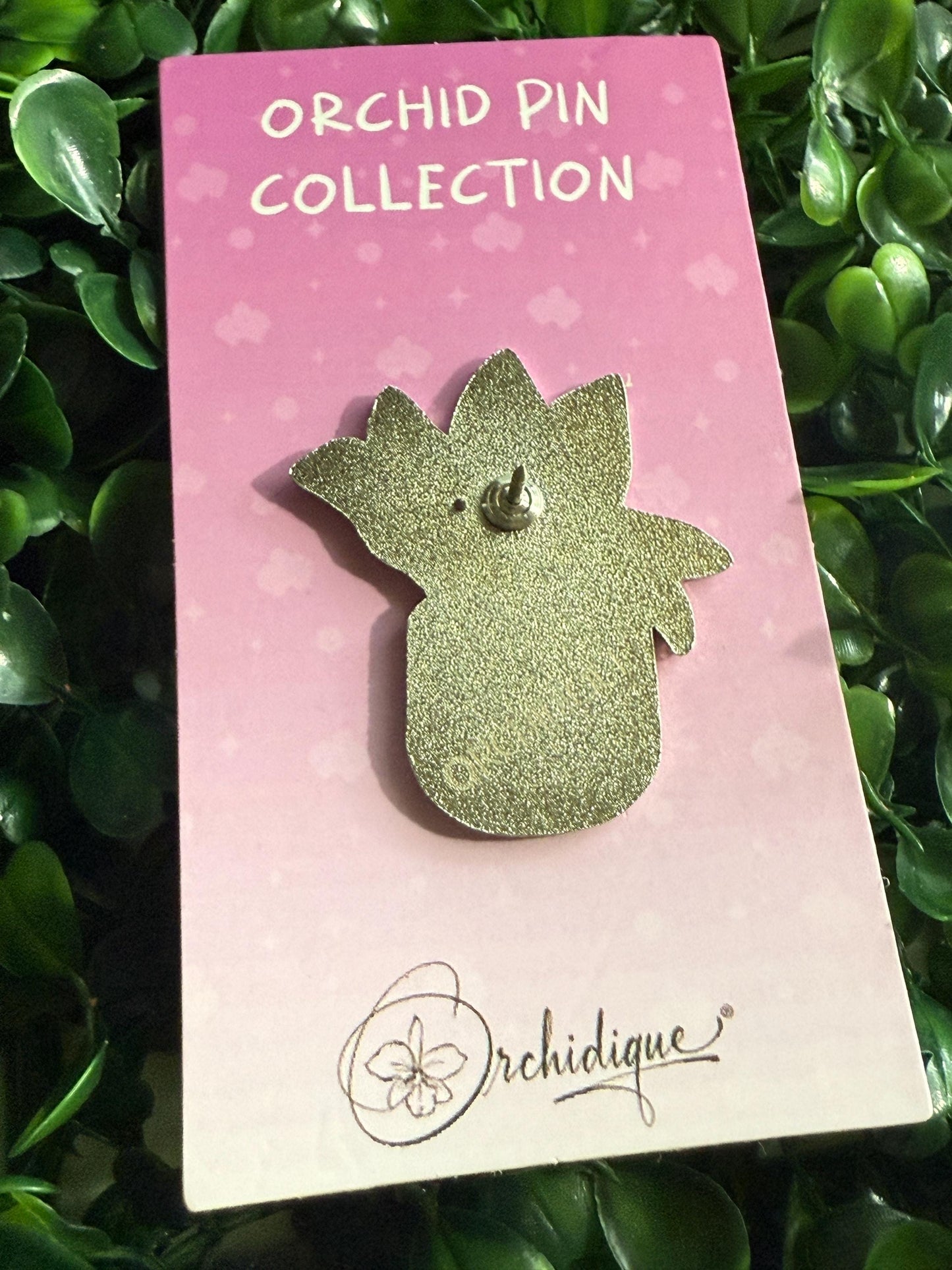 Plant Lover Pin- Alocasia Pink Nobilis Flower Enamel Pin β’ Floral Pin Collector Item β’ Orchid Charm β’ Pins and Badges
