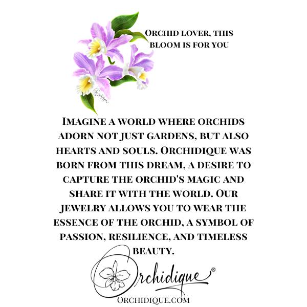 Orchid Tenebrosa Cattleya Sticker • Orchid Lover Gift