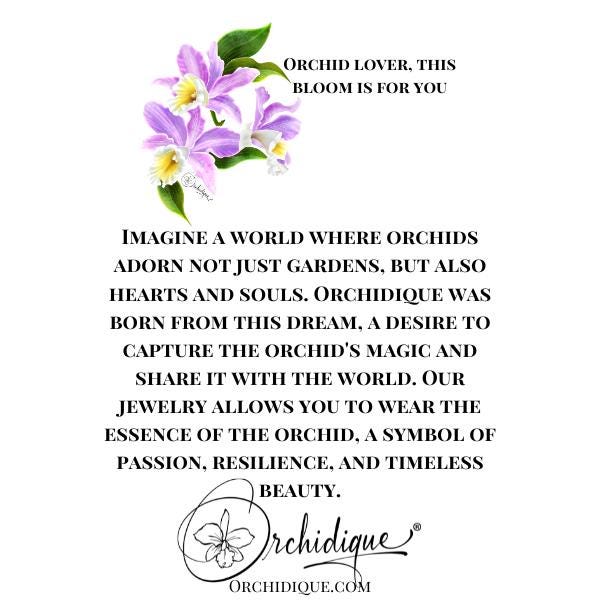 Orchid Red Cattleya • Orchid Lover Gift