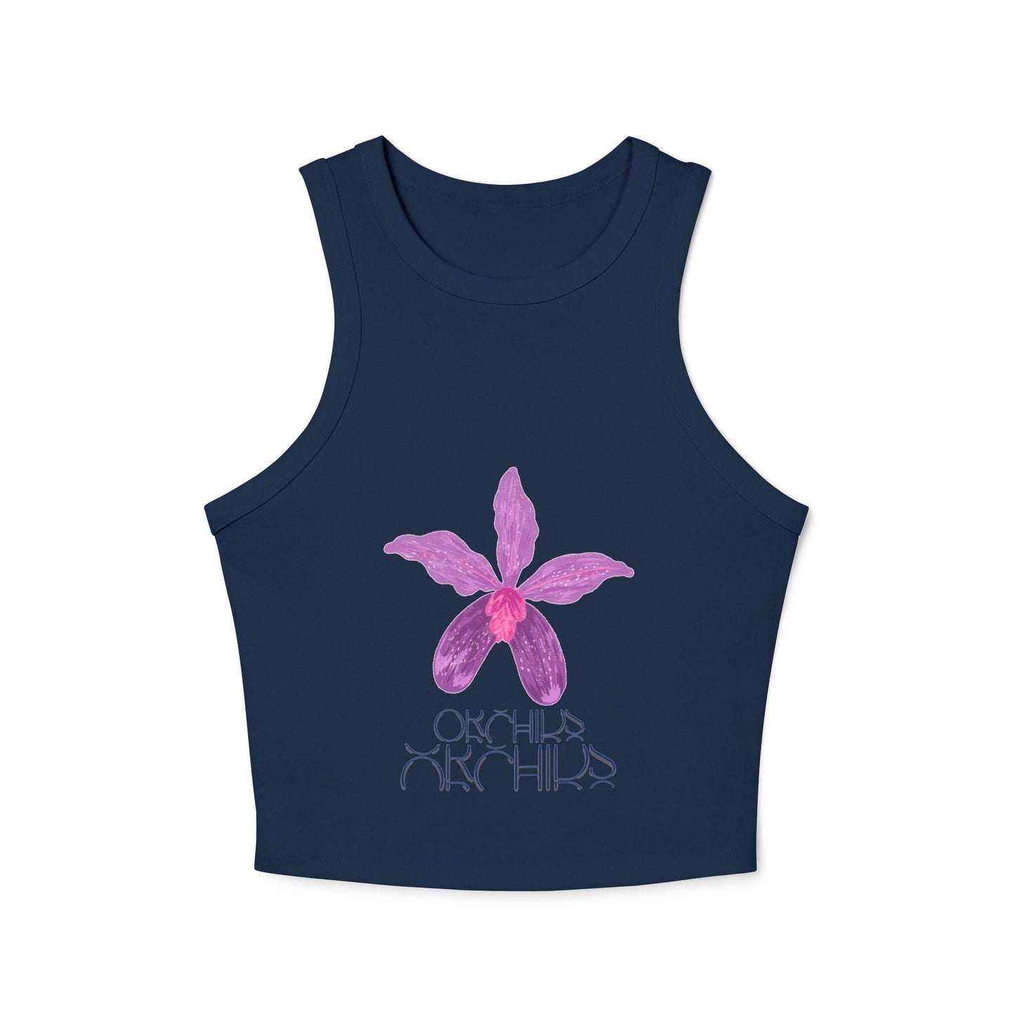 Women's Micro Rib Racer Tank Top