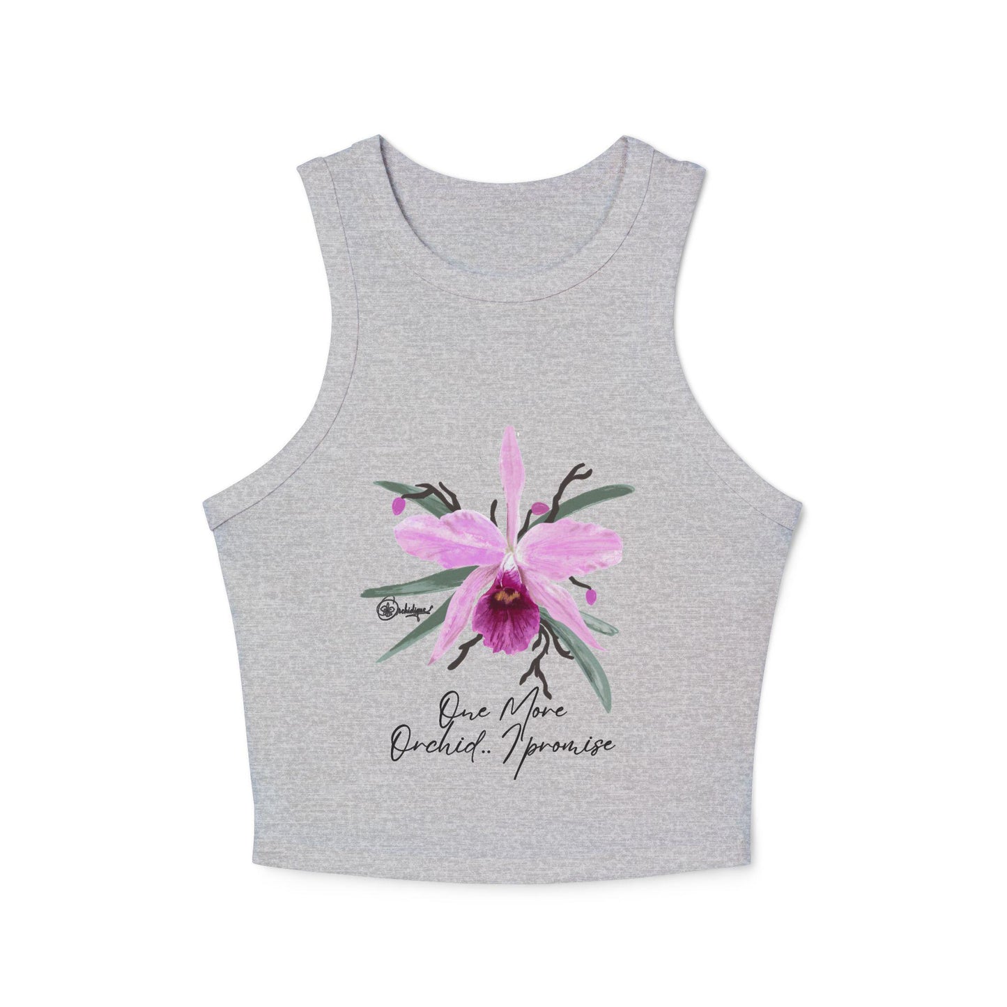 Floral Racerback Tank Top - Stylish Summer Wear, Comfortable Workout Top, Gift for Her, Yoga Tank, Twirl around in Style!