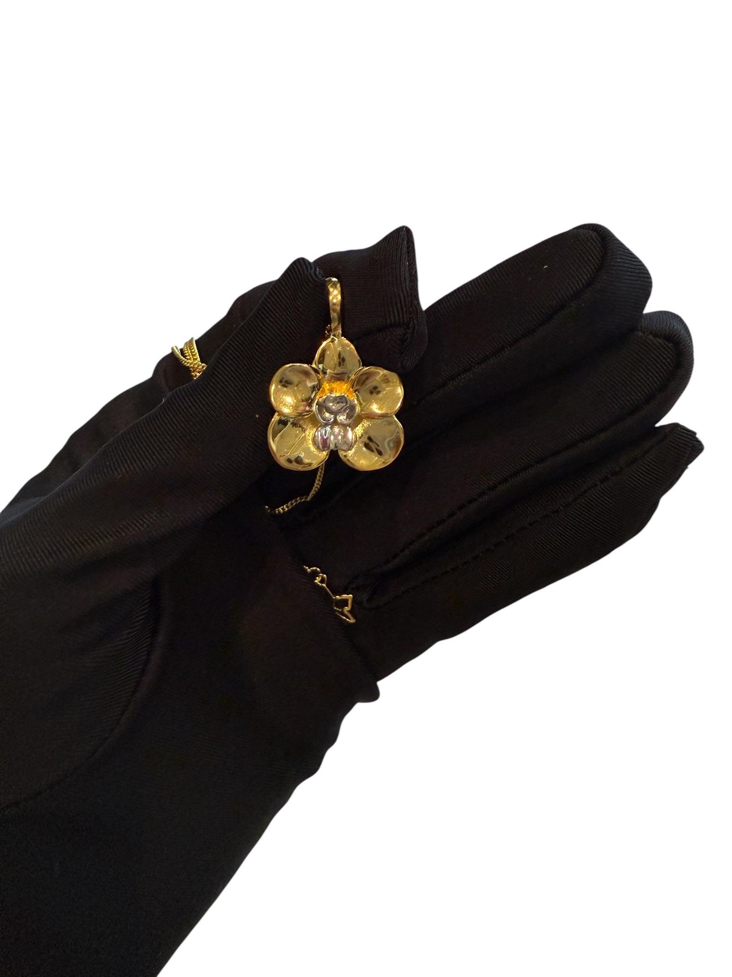 Vanda Heart Collection • Two- Tone Jewelry • Orchid Jewelry