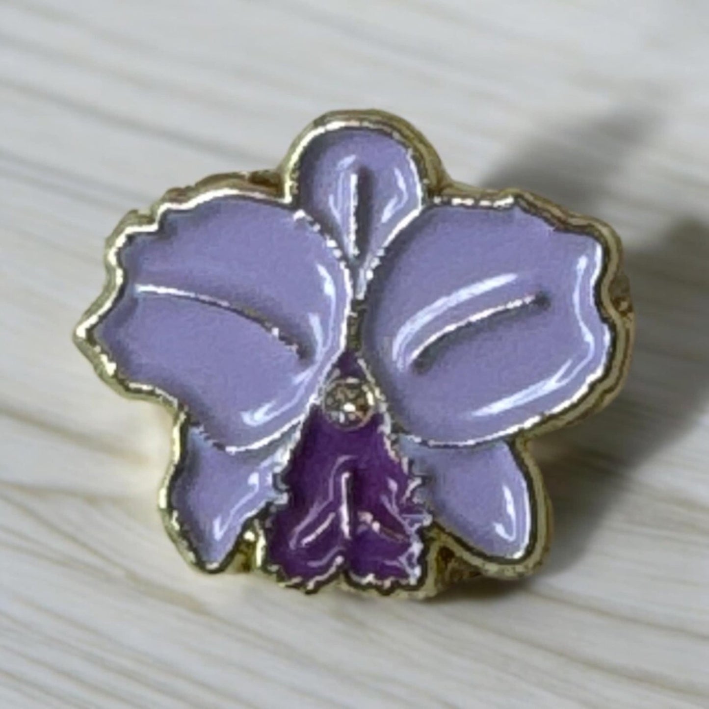 Orchid Cattleya Watch Band Charms • Orchid Flower Charms • Floral Watch Band Charms • Gift for Gardners - Orchidique