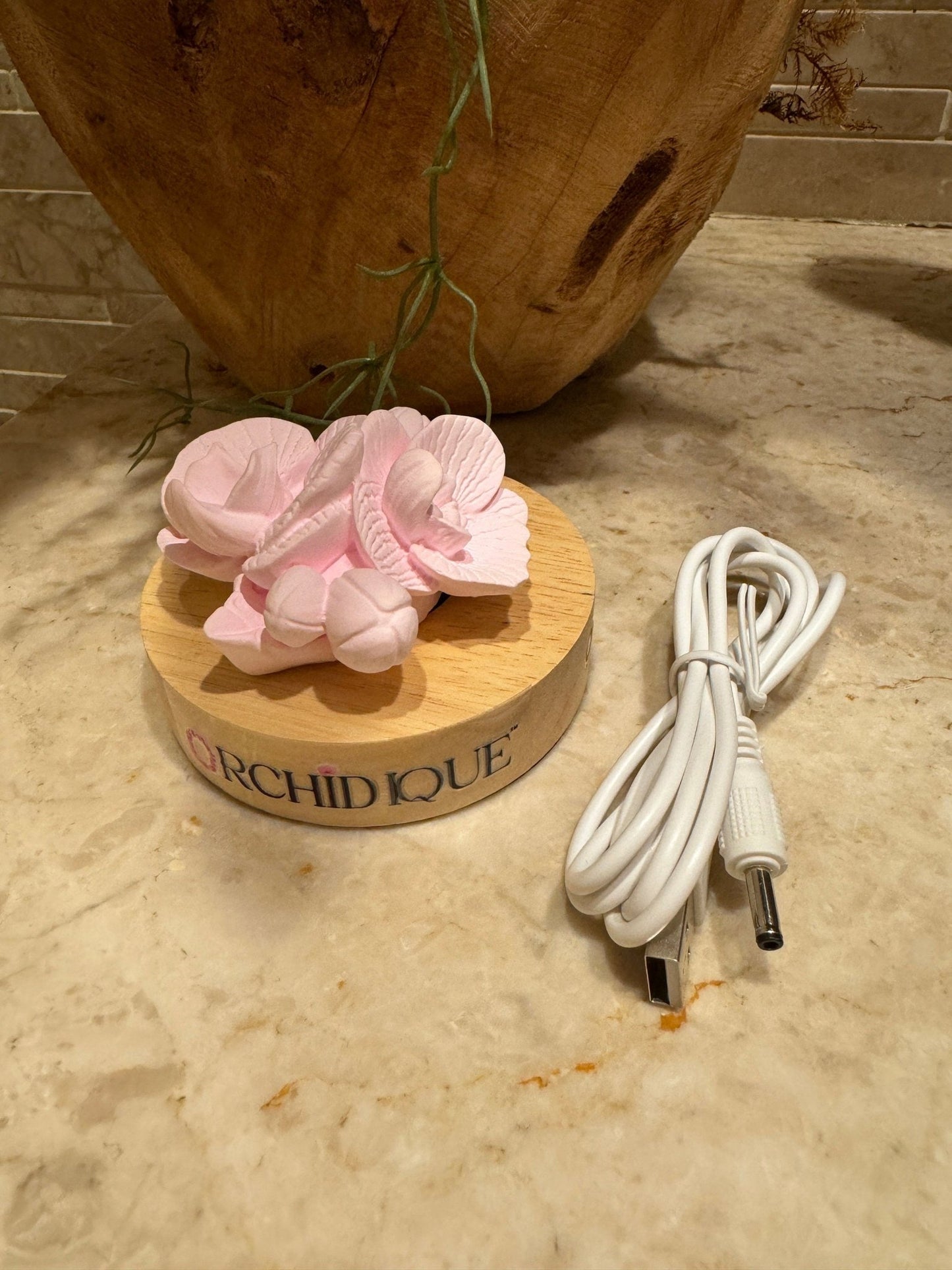 Orchid Diffuser • Phalaenopsis Design • Ceramic Stone • Essential Oil Room Diffuser• Home Fragrance • Personalized Gift - Orchidique