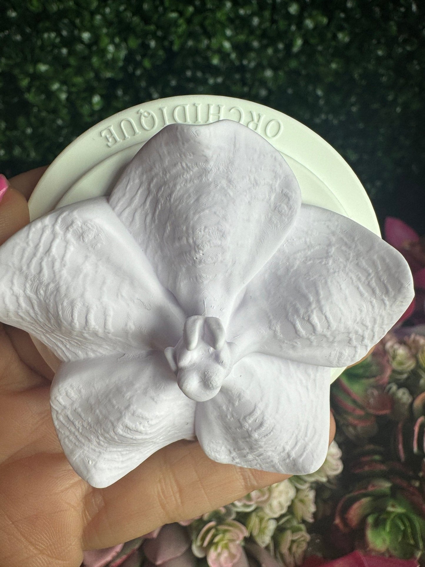 Orchid Diffuser • Vanda Design • Ceramic Stone • Essential Oil Room Diffusrt • Home Fragrance • Personalized Gift - Orchidique