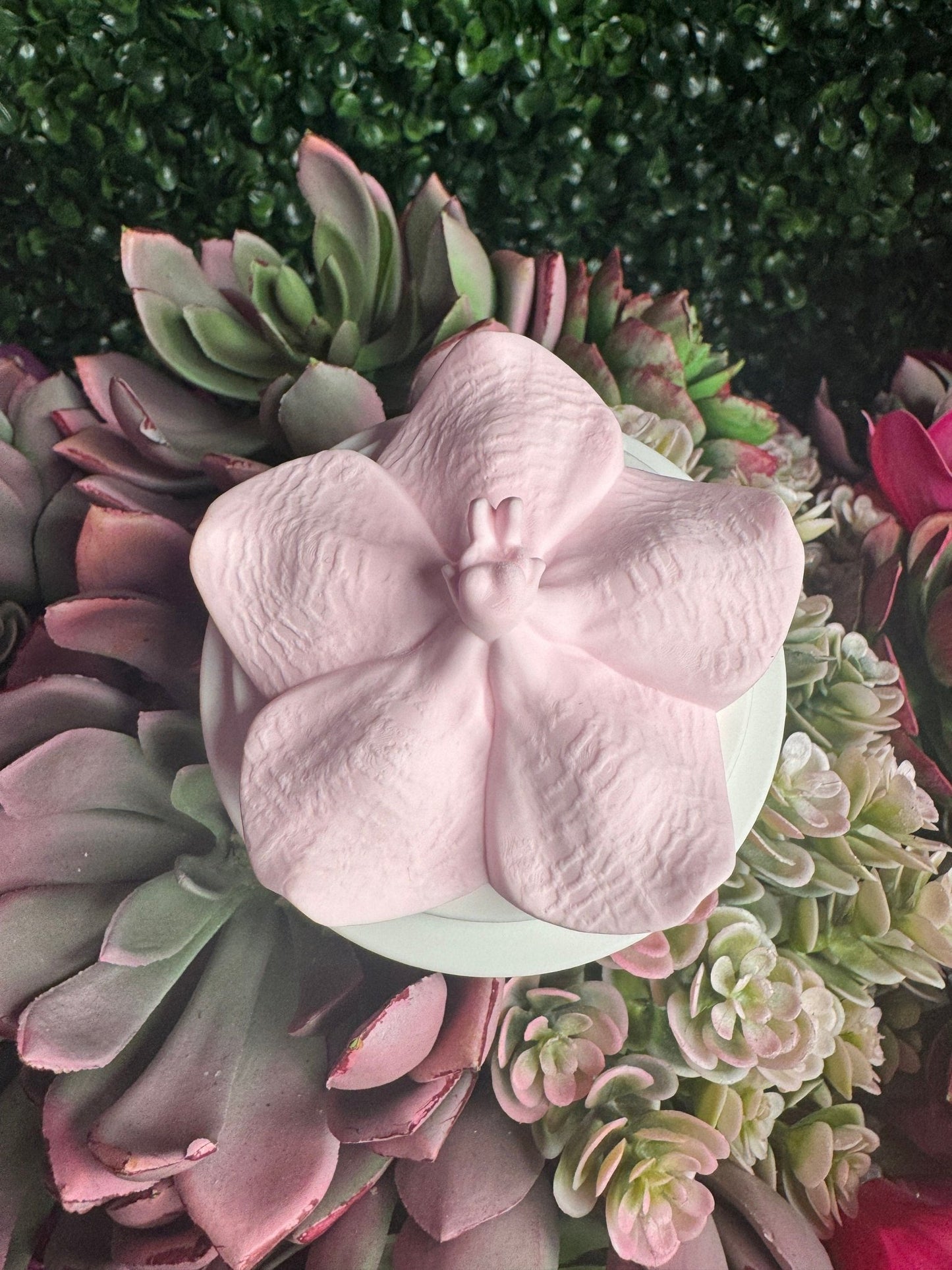 Orchid Diffuser • Vanda Design • Ceramic Stone • Essential Oil Room Diffusrt • Home Fragrance • Personalized Gift - Orchidique