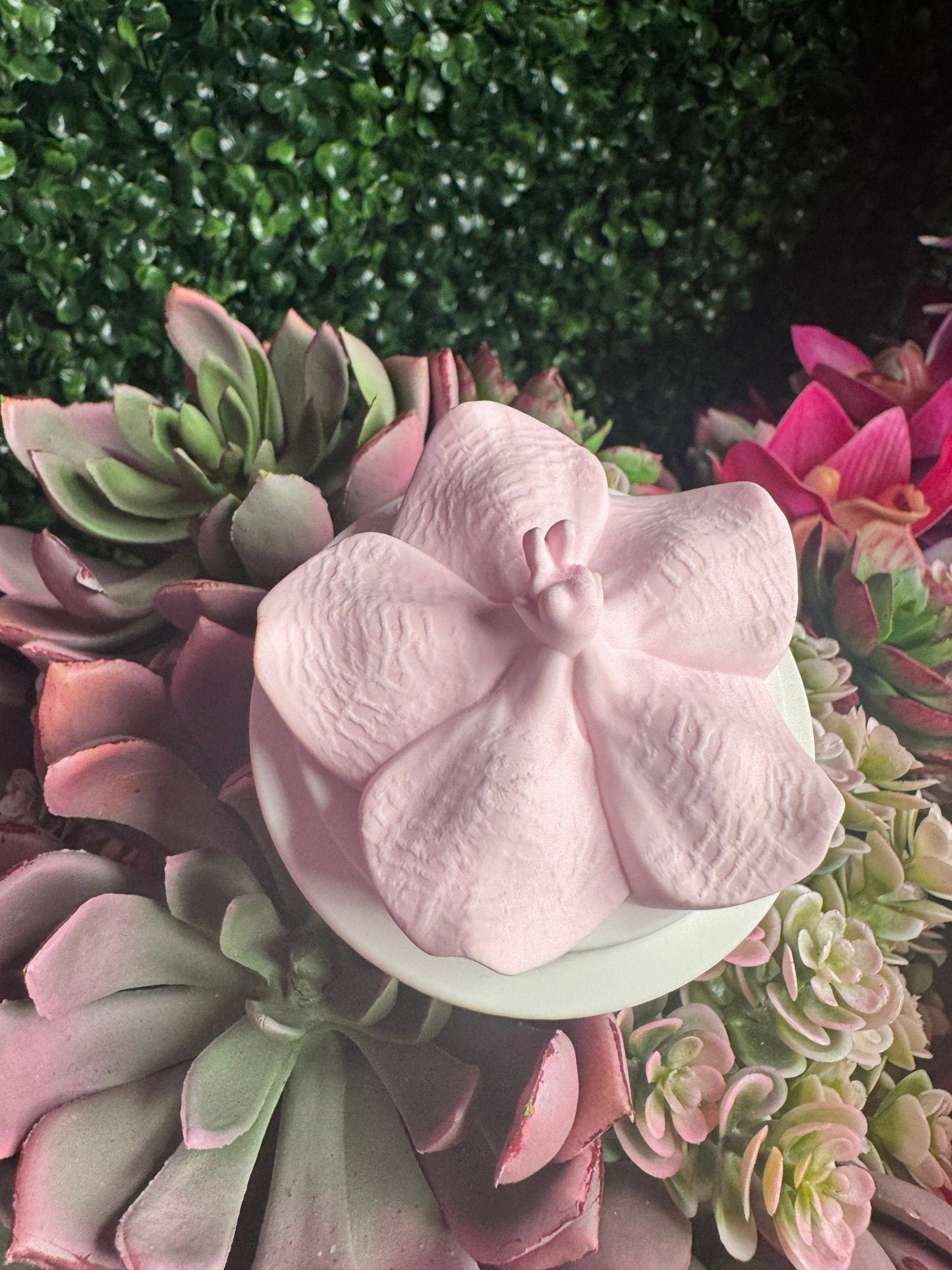 Orchid Diffuser • Vanda Design • Ceramic Stone • Essential Oil Room Diffusrt • Home Fragrance • Personalized Gift - Orchidique