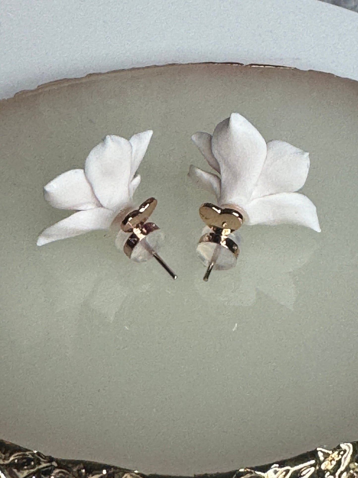 Pink Cattleya Orchid Earrings • Unique Handmade Floral Jewelry • Bridesmaid Gift• Flower Earrings - Orchidique