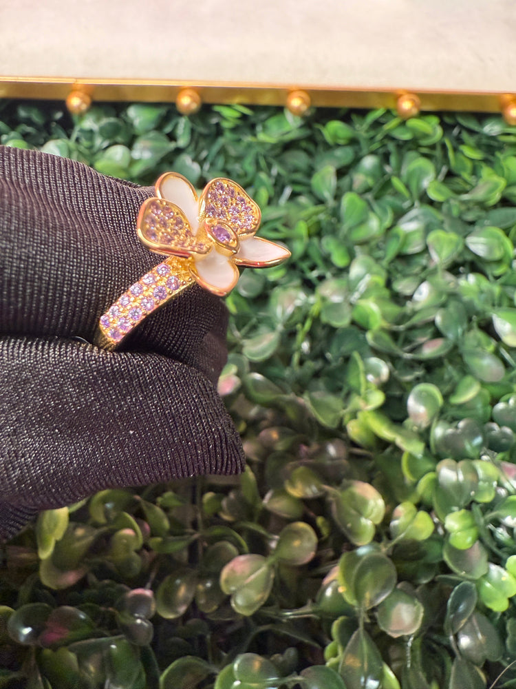 Orchid Elegance Rings 💍