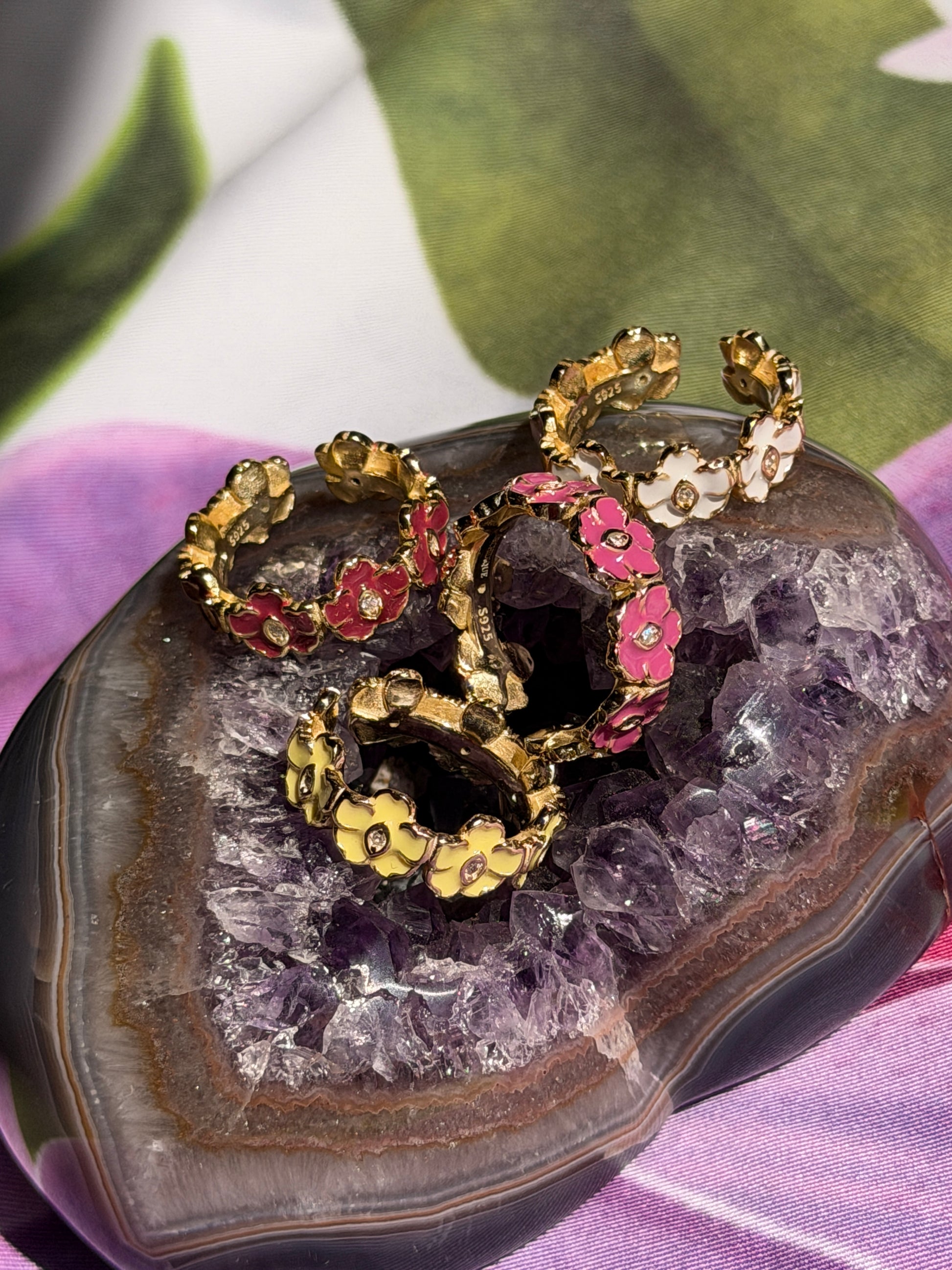 The Vanda Ring Collection : Vanda Orchid Rings - Orchidique
