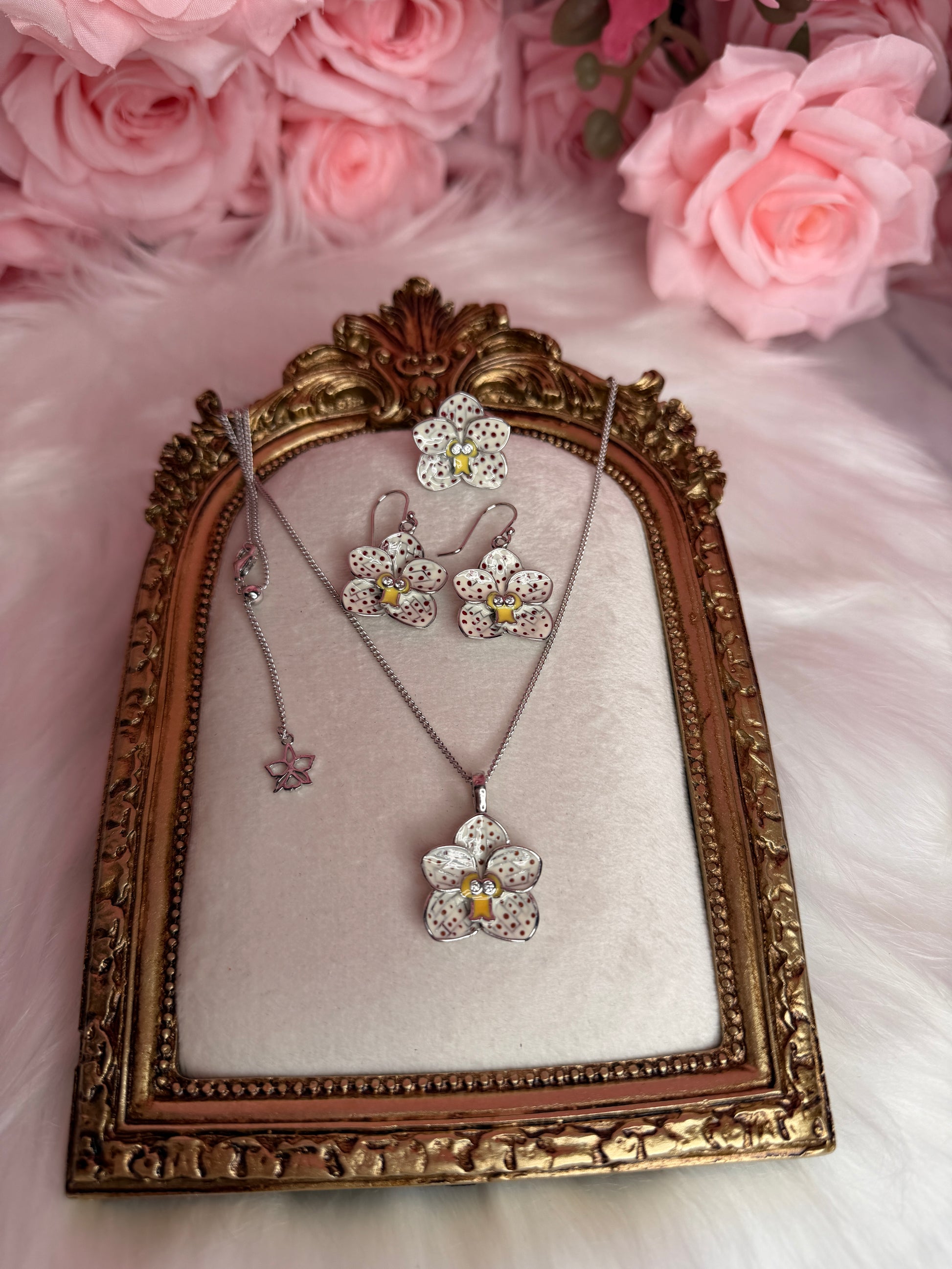 Vanda Bloomers Collection: Vanda Coco C Inspired Orchid Vanda Flower Jewelry - Orchidique