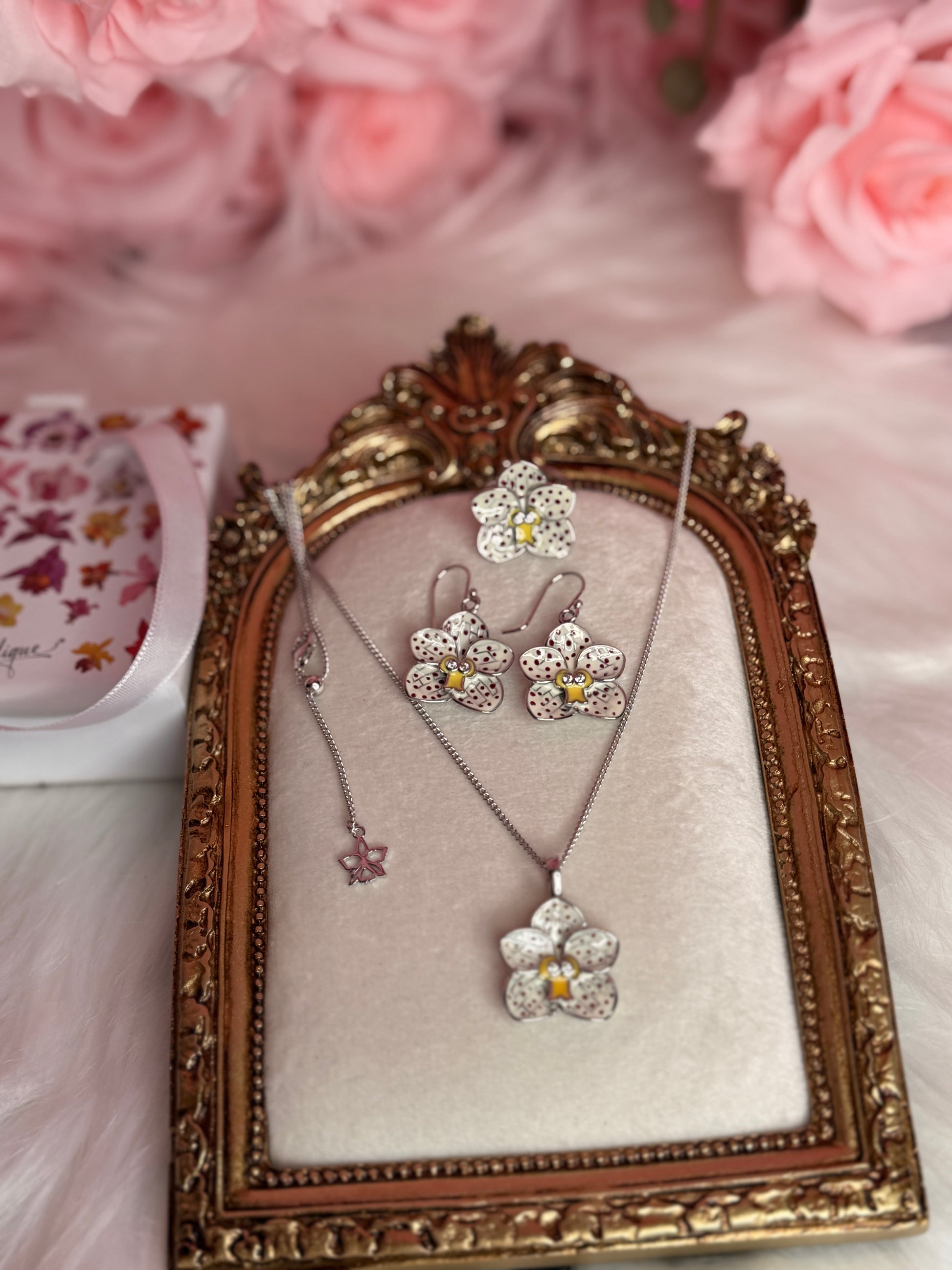 Vanda Bloomers Collection: Vanda Coco C Inspired Orchid Vanda Flower Jewelry - Orchidique