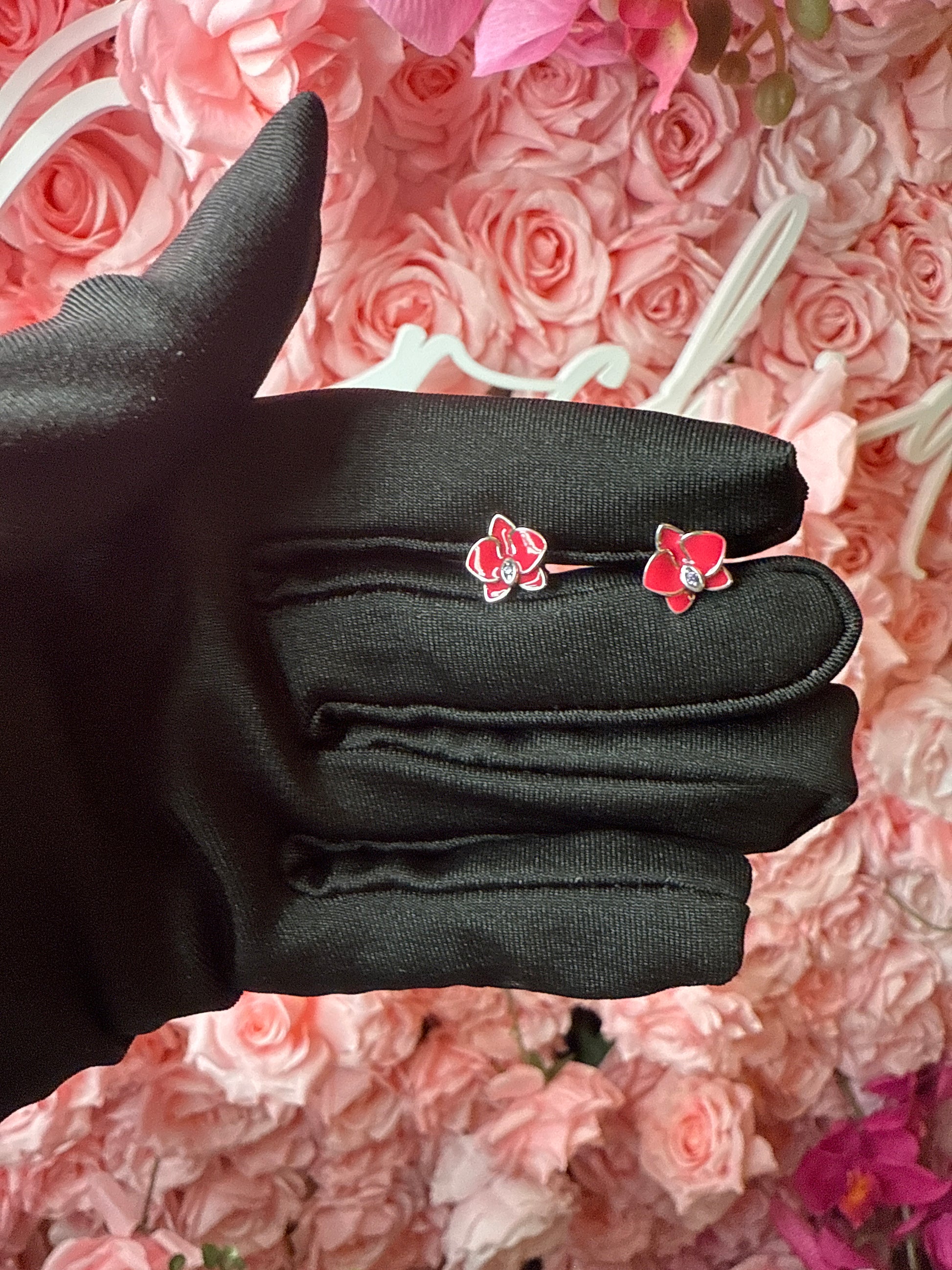 The Beginnings Collection: Phalaenopsis Stud Earrings - Orchidique