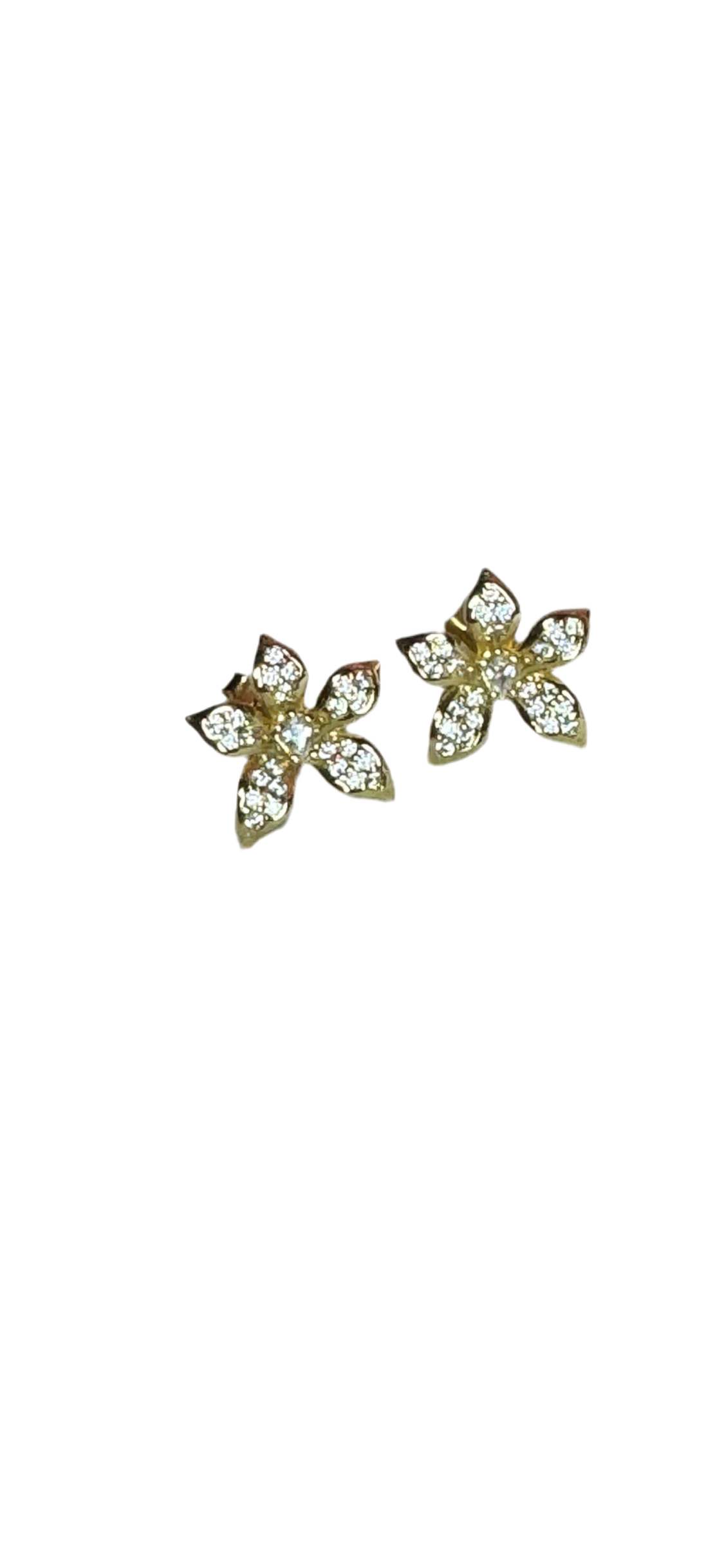 La Brillosa Cattleya Collection: Orchid Stud Earrings