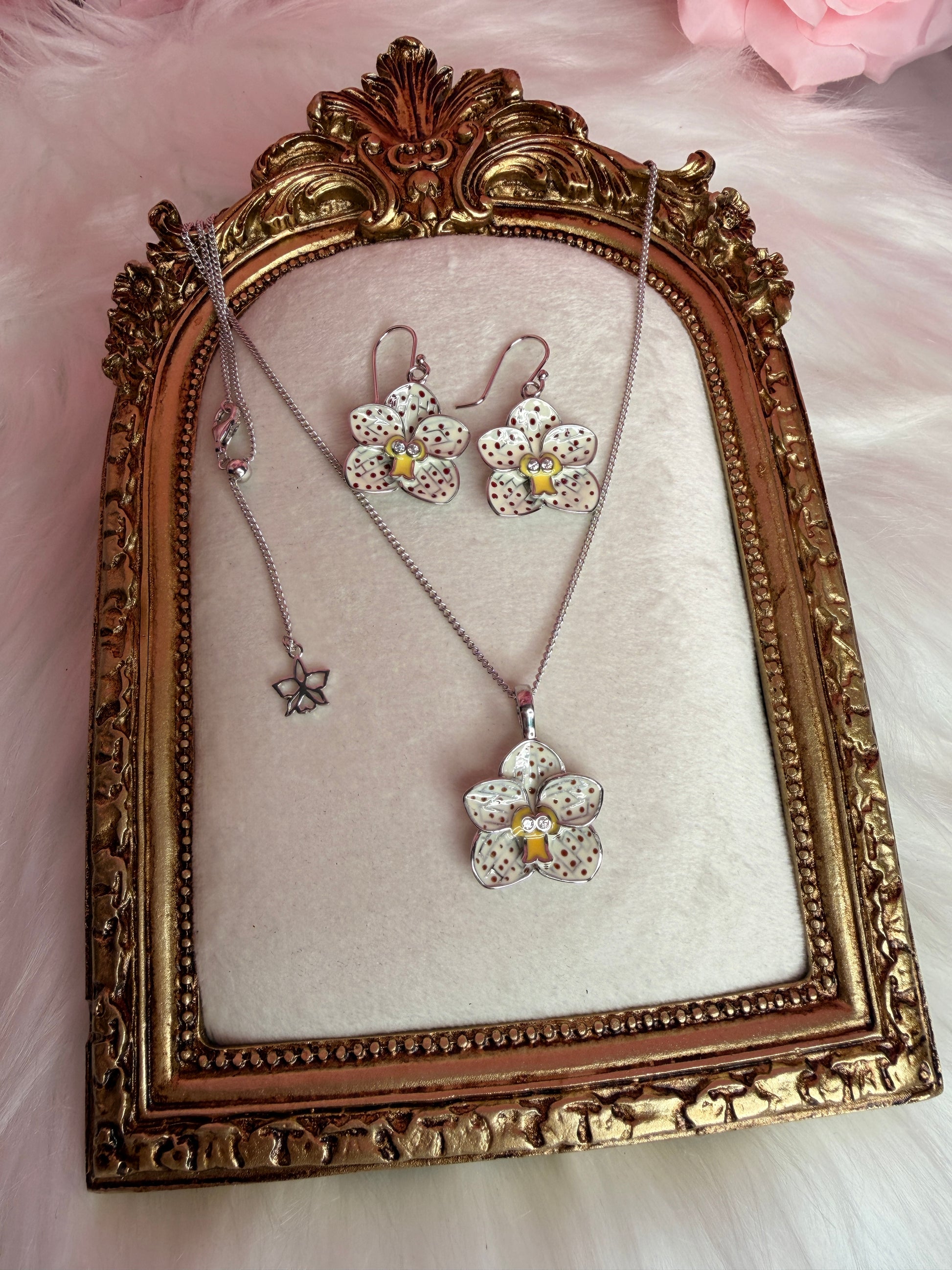 Vanda Bloomers Collection: Vanda Coco C Inspired Orchid Vanda Flower Jewelry - Orchidique