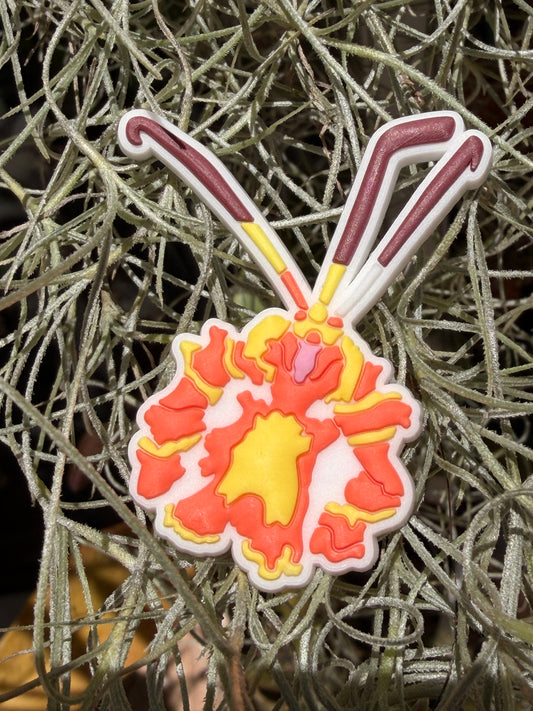 Butterfly Orchid Flower Charm for Purse - Beach Bag Charms