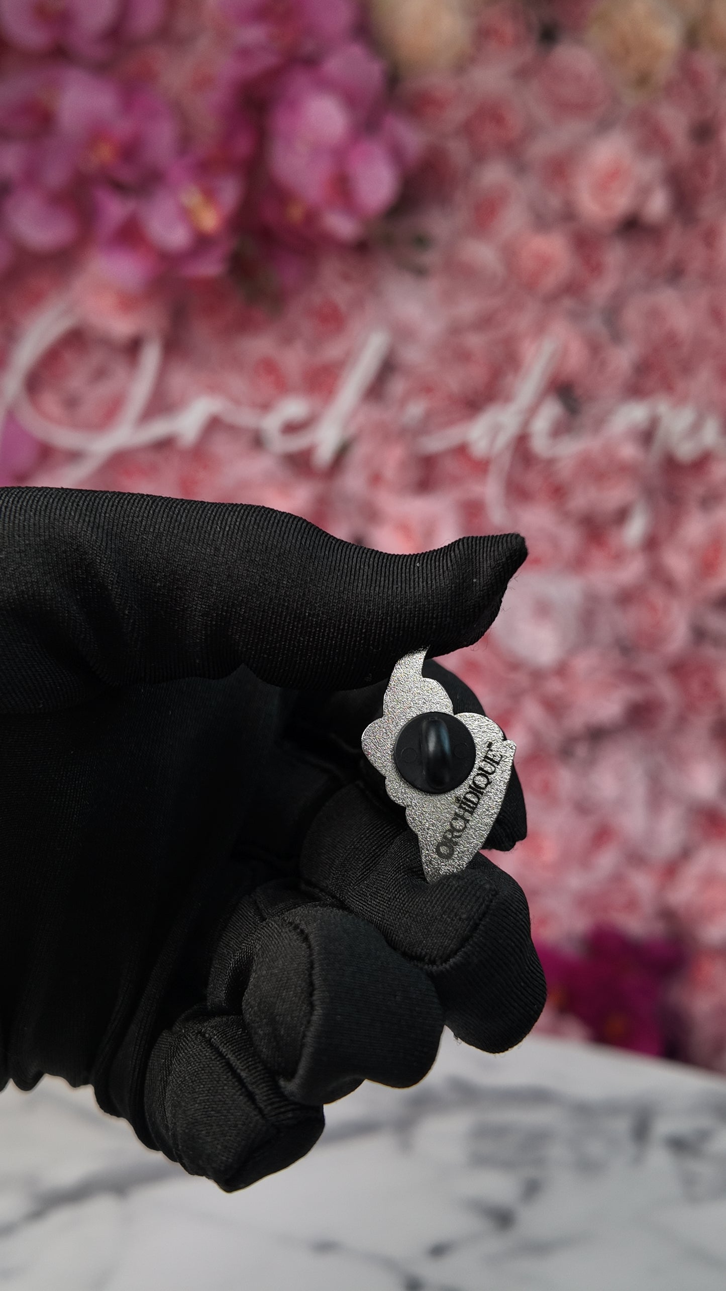 Cattleya Walkeriana Orchid Plant Enamel Pin