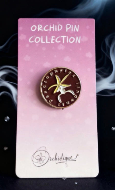 Dendrophylax Lindenii- inspired Orchid Flower Enamel Pin