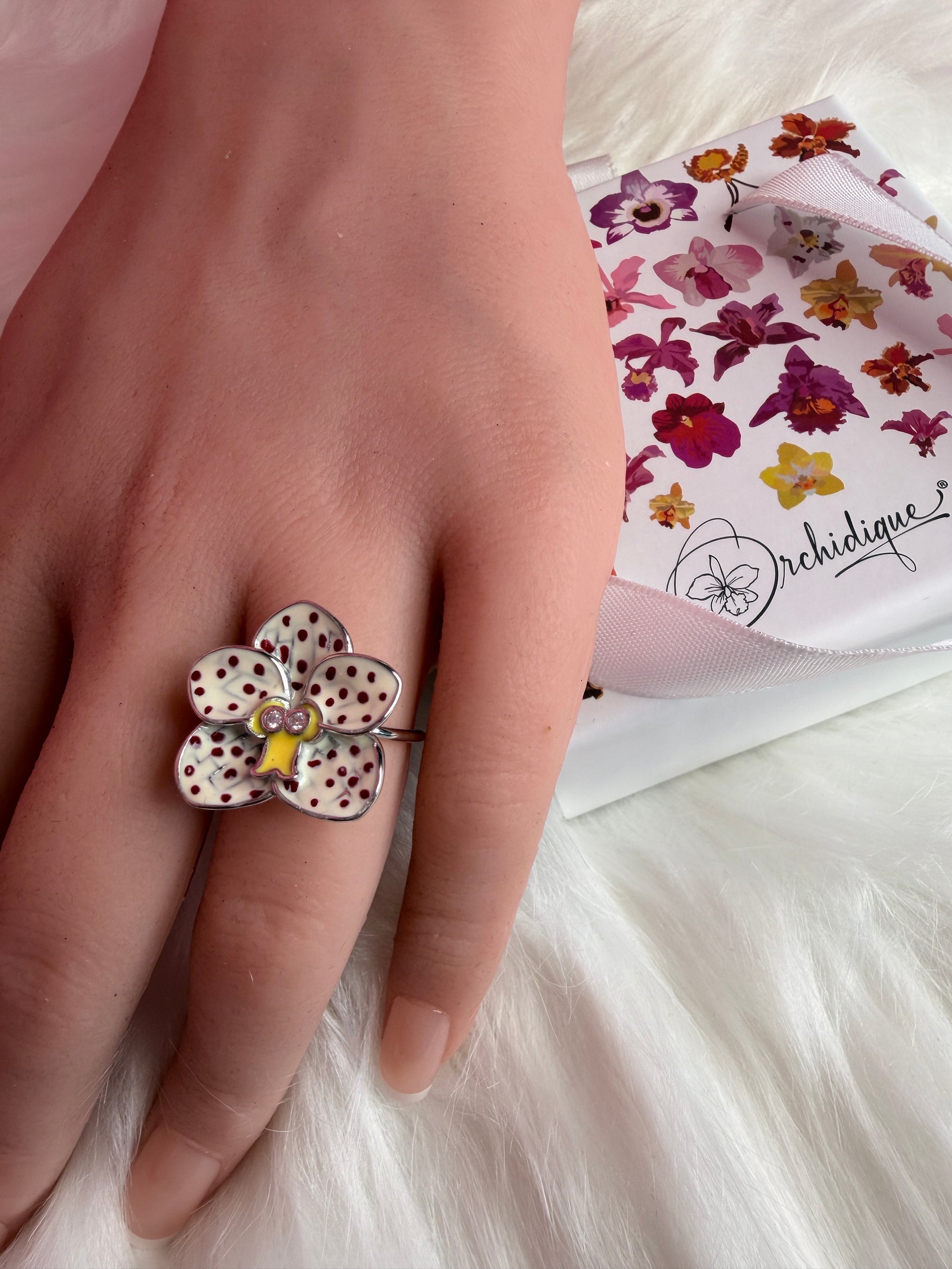 Vanda Bloomers Collection: Vanda Coco C Inspired Orchid Vanda Flower Jewelry - Orchidique