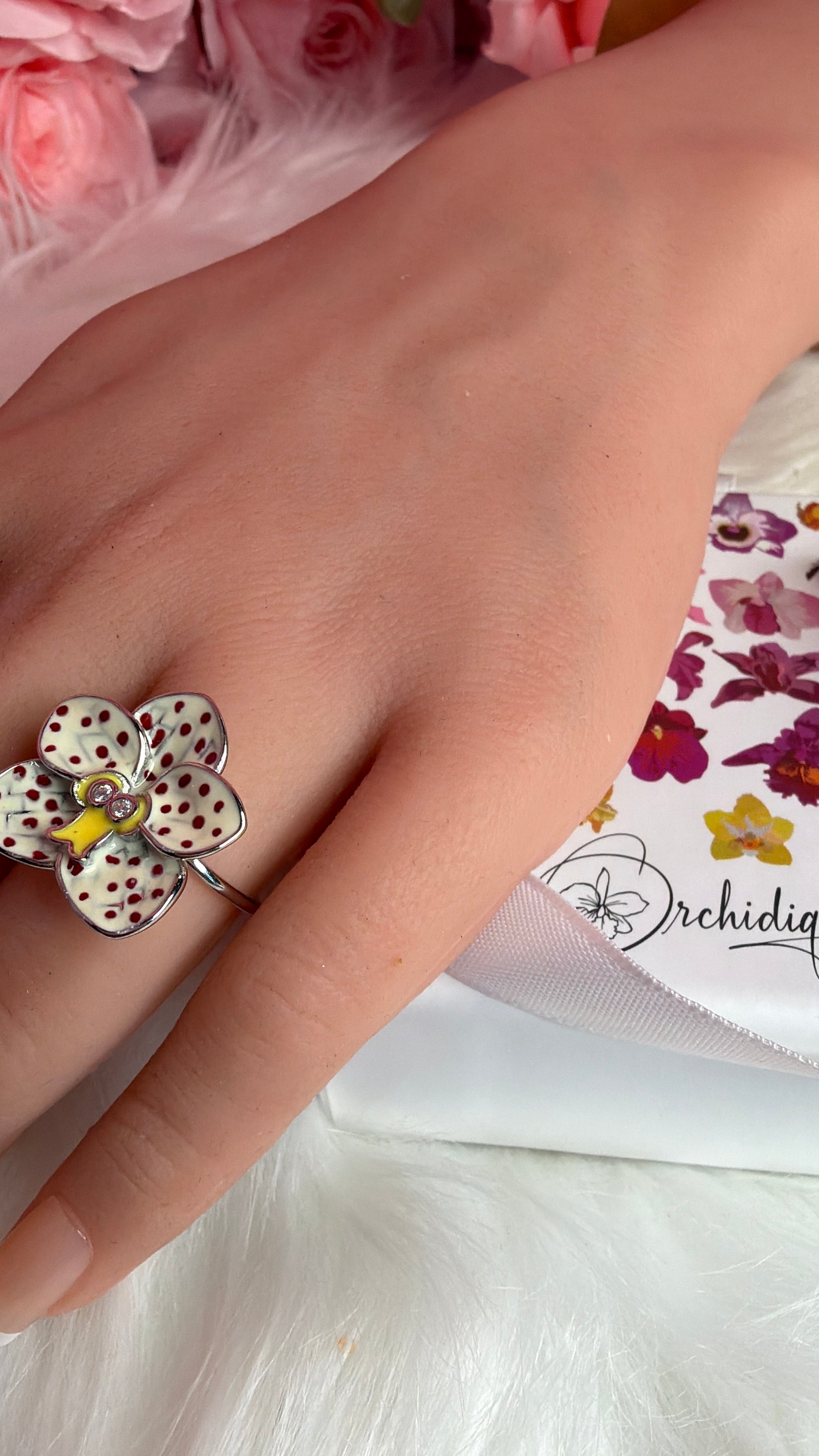 Vanda Bloomers Collection: Vanda Coco C Inspired Orchid Vanda Flower Jewelry - Orchidique