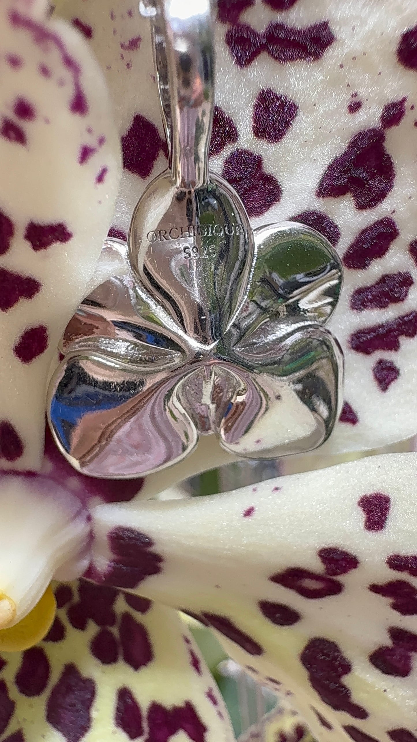 Vanda Heart Collection • Two- Tone Jewelry • Orchid Jewelry
