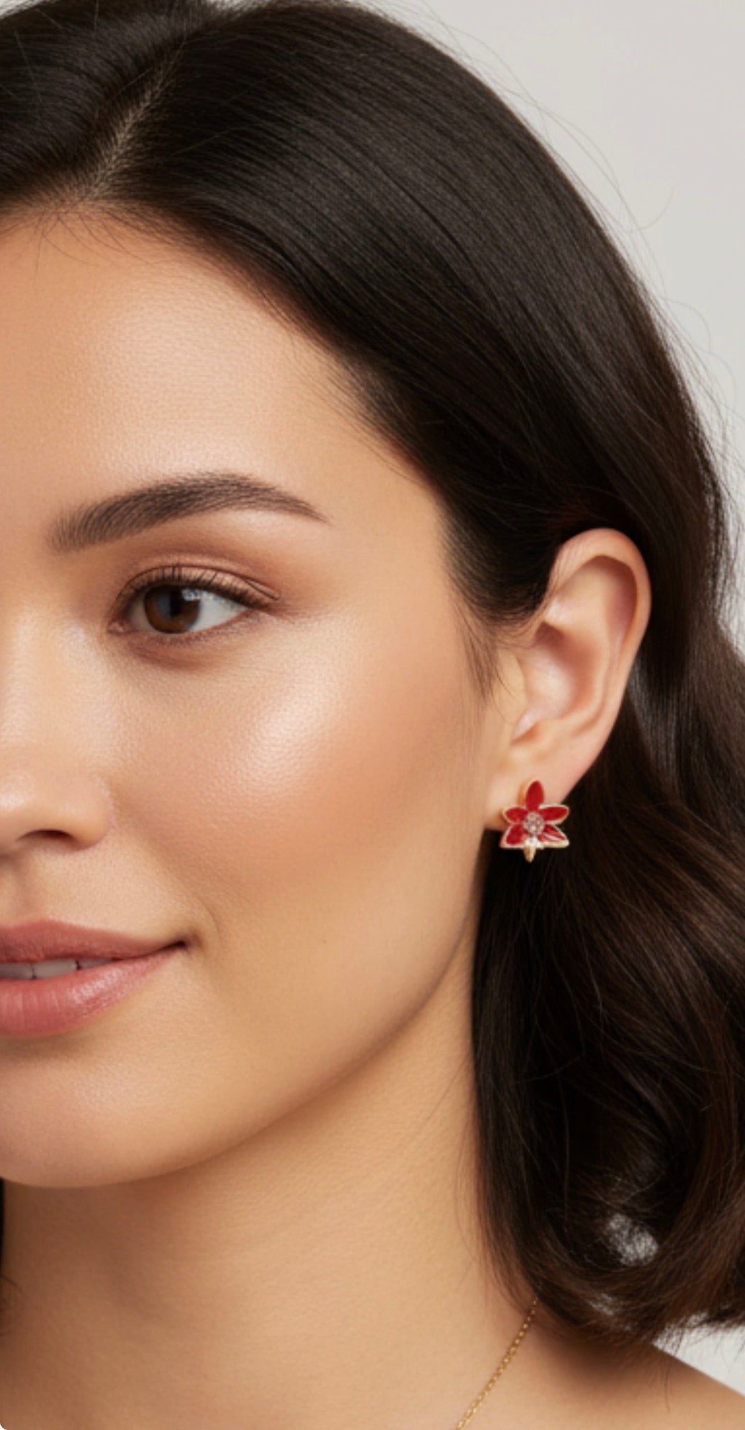 Mystic Trichoglottis Inspired Jewelry Set