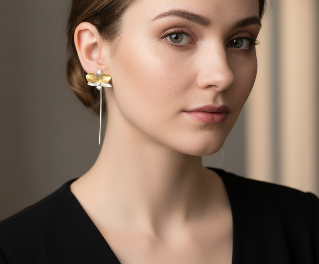 Drama Collection: Phalaenopsis Earrings