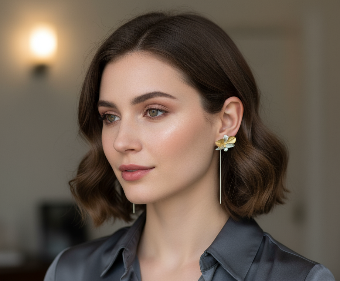 Drama Collection: Phalaenopsis Earrings