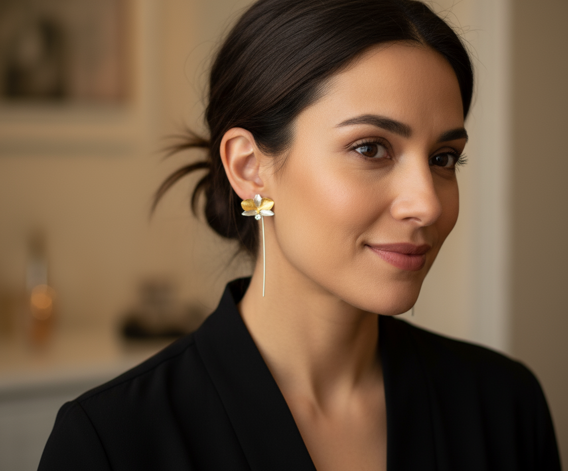 Drama Collection: Phalaenopsis Earrings