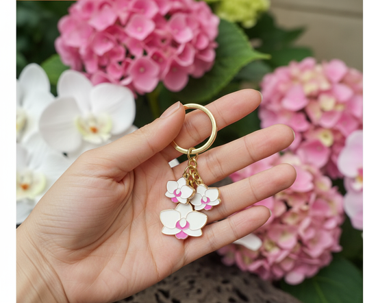 Phalaenopsis Inspired from my Cutie Angel Orchid Keychain